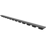 RAIL COVER TYPE 1 M-LOK RUBBER GRAY 9.5''