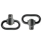 HEAVY DUTY PUSH BUTTON SWIVELS MANGANESE BLACK