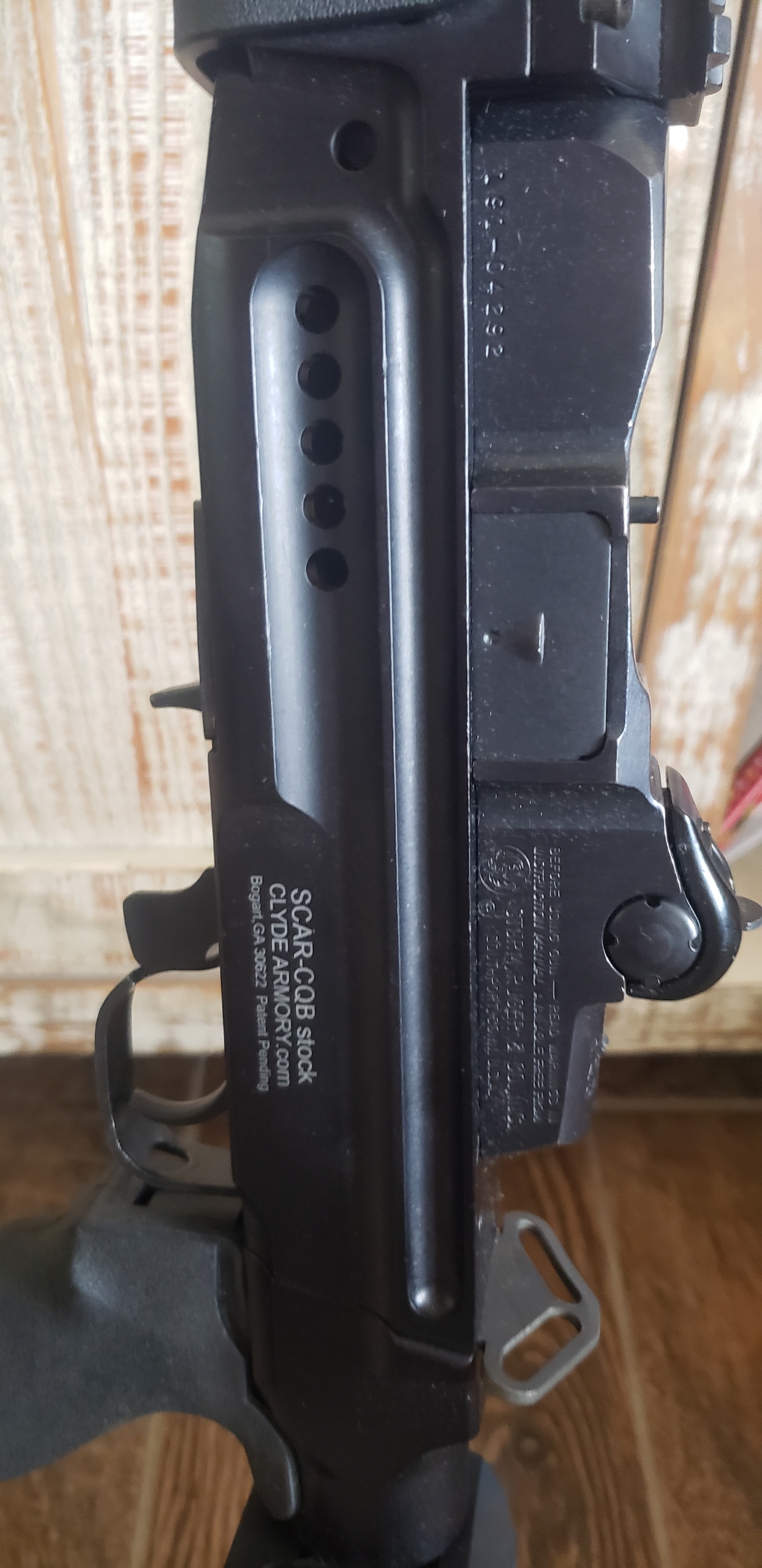 Ruger AC556 Stainless Folder Machine Gun