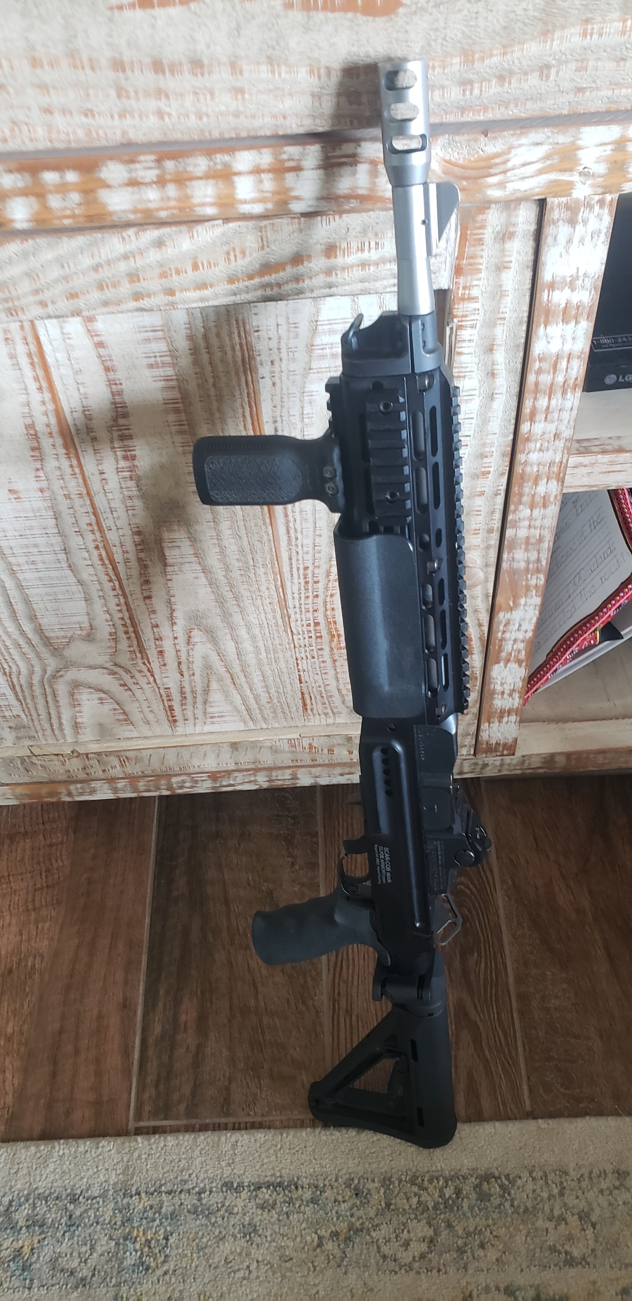 Ruger AC556 Stainless Folder Machine Gun