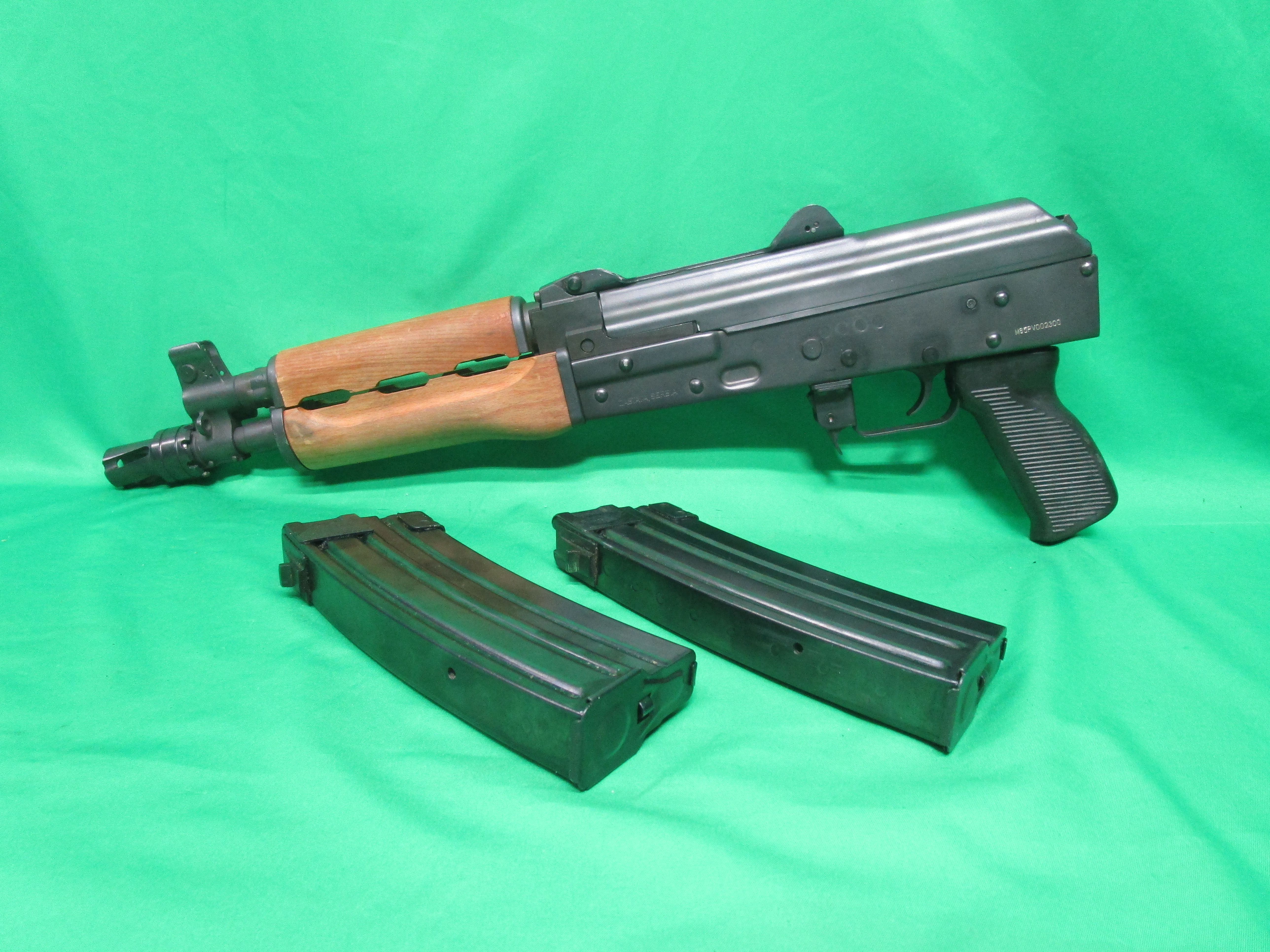 USED ZASTAVA M85PV 5.56NATO 10.5" W/ 2 MAGS M85PV002300