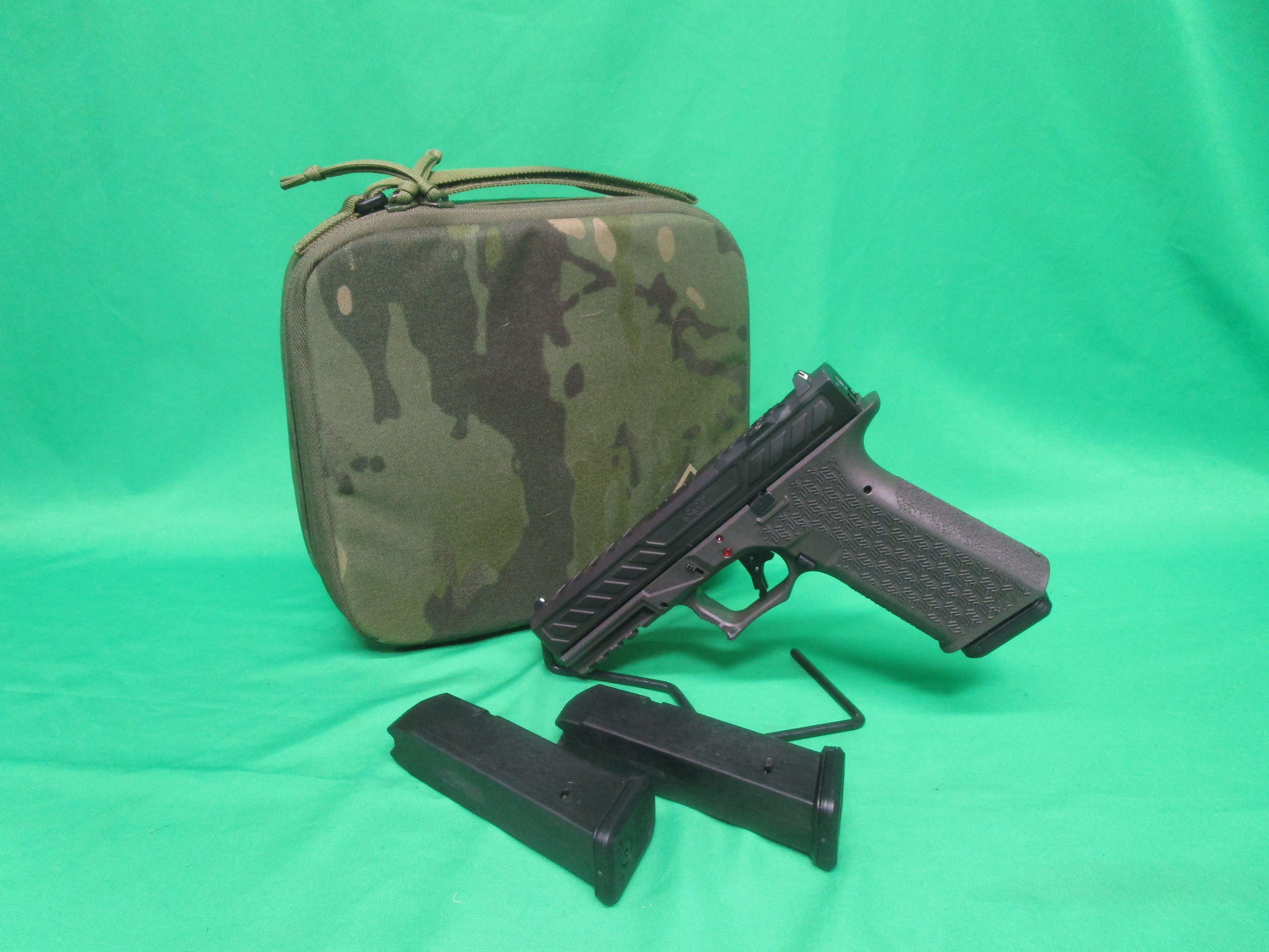 USED GREY GHOST PRECISION GGP-9 9MM 4.5" W/ BAG & 3 MAGS GGP0323