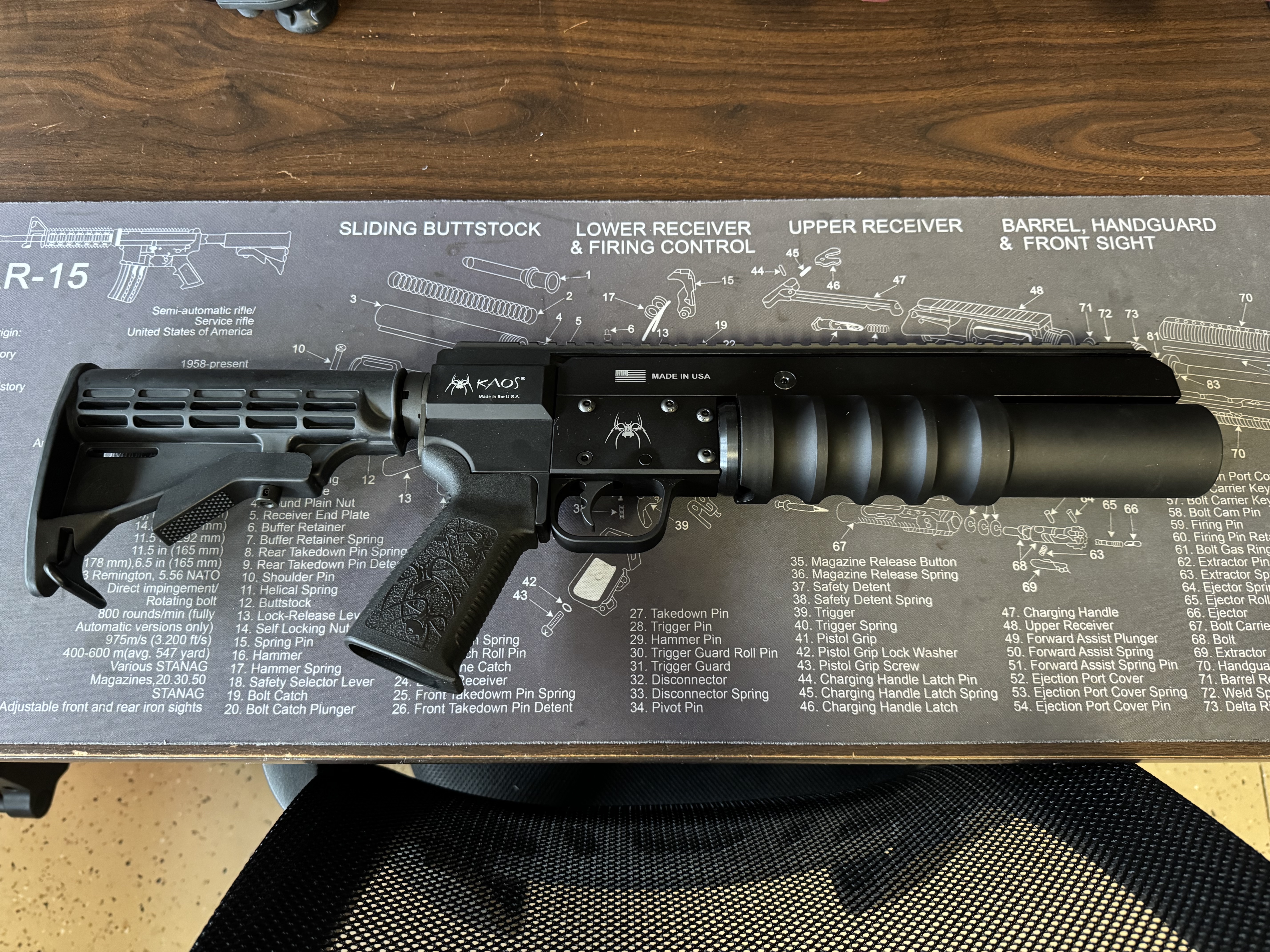 Spikes Tactical 12in Havoc 37mm launcher