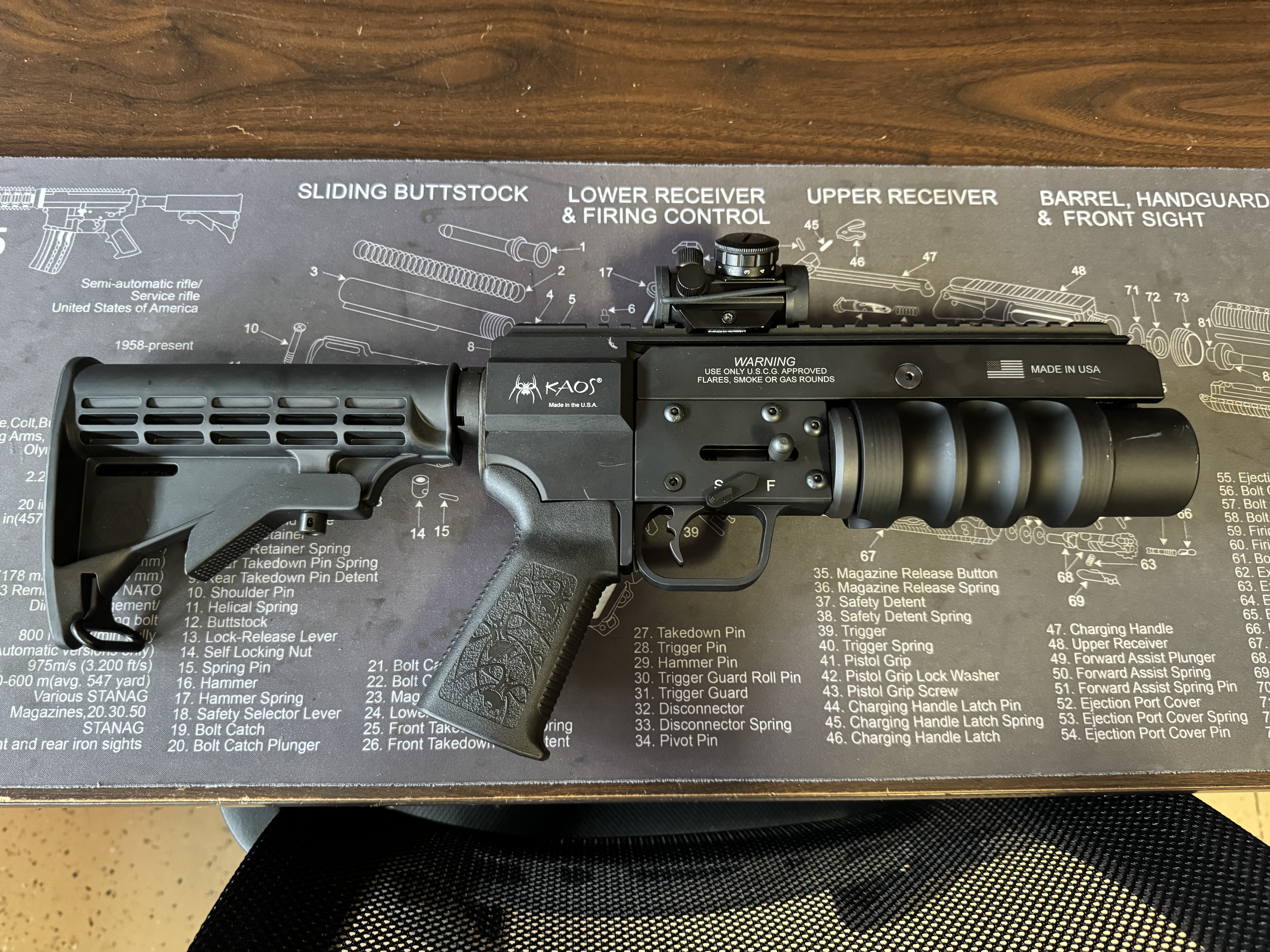 Spikes Tactical 9in Havoc 37 mm launcher
