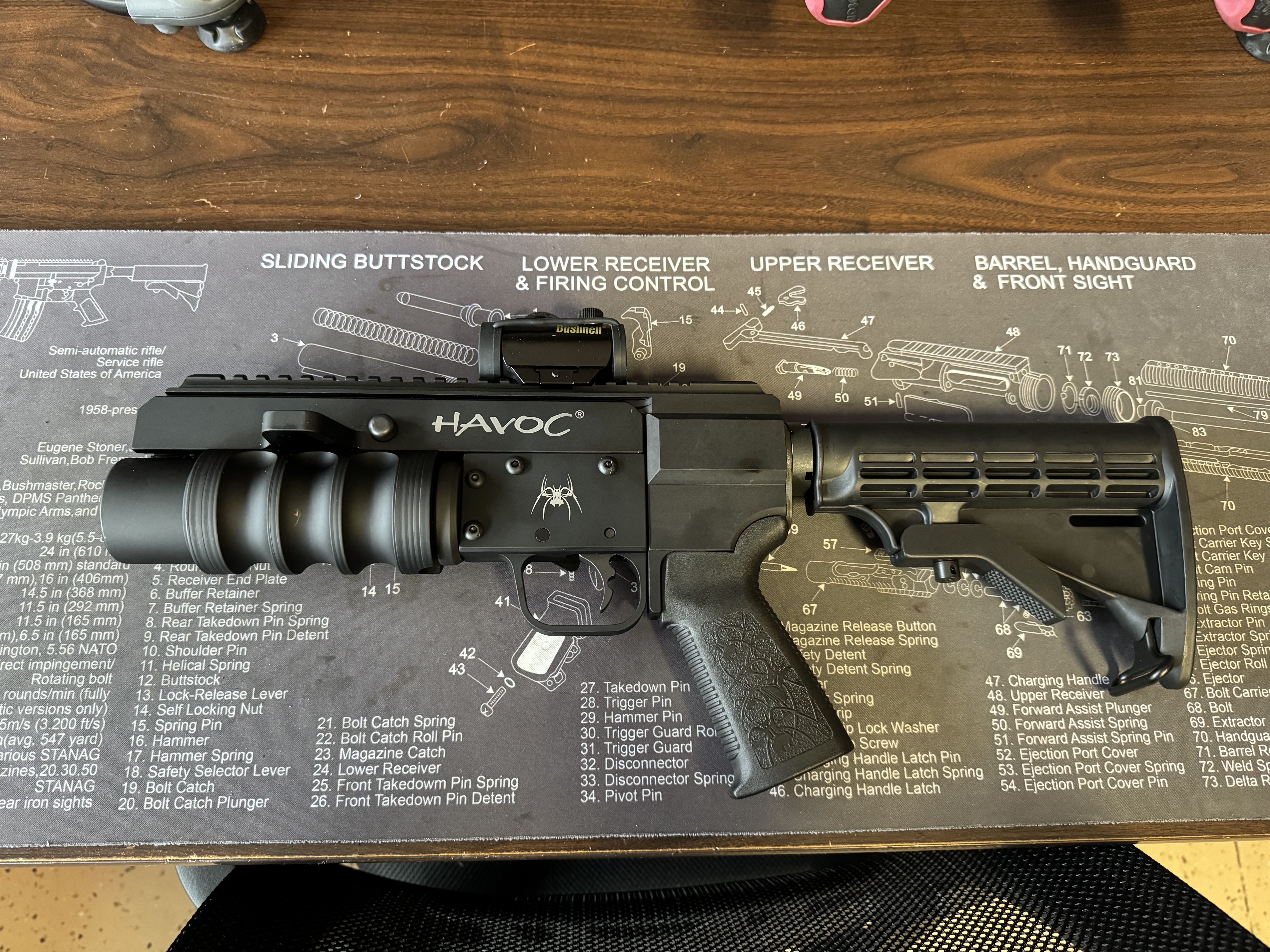 Spikes Tactical 9in Havoc 37 mm launcher