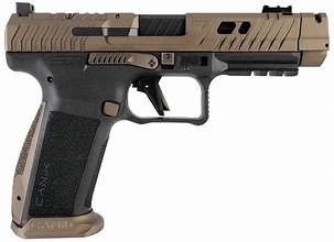 NEW CANIK HG7854N TTI COMBAT FULL SIZE 9MM 4.6" FLUTED/PORTED BARREL BURNT BRONZE CERAKOTE 787450911321