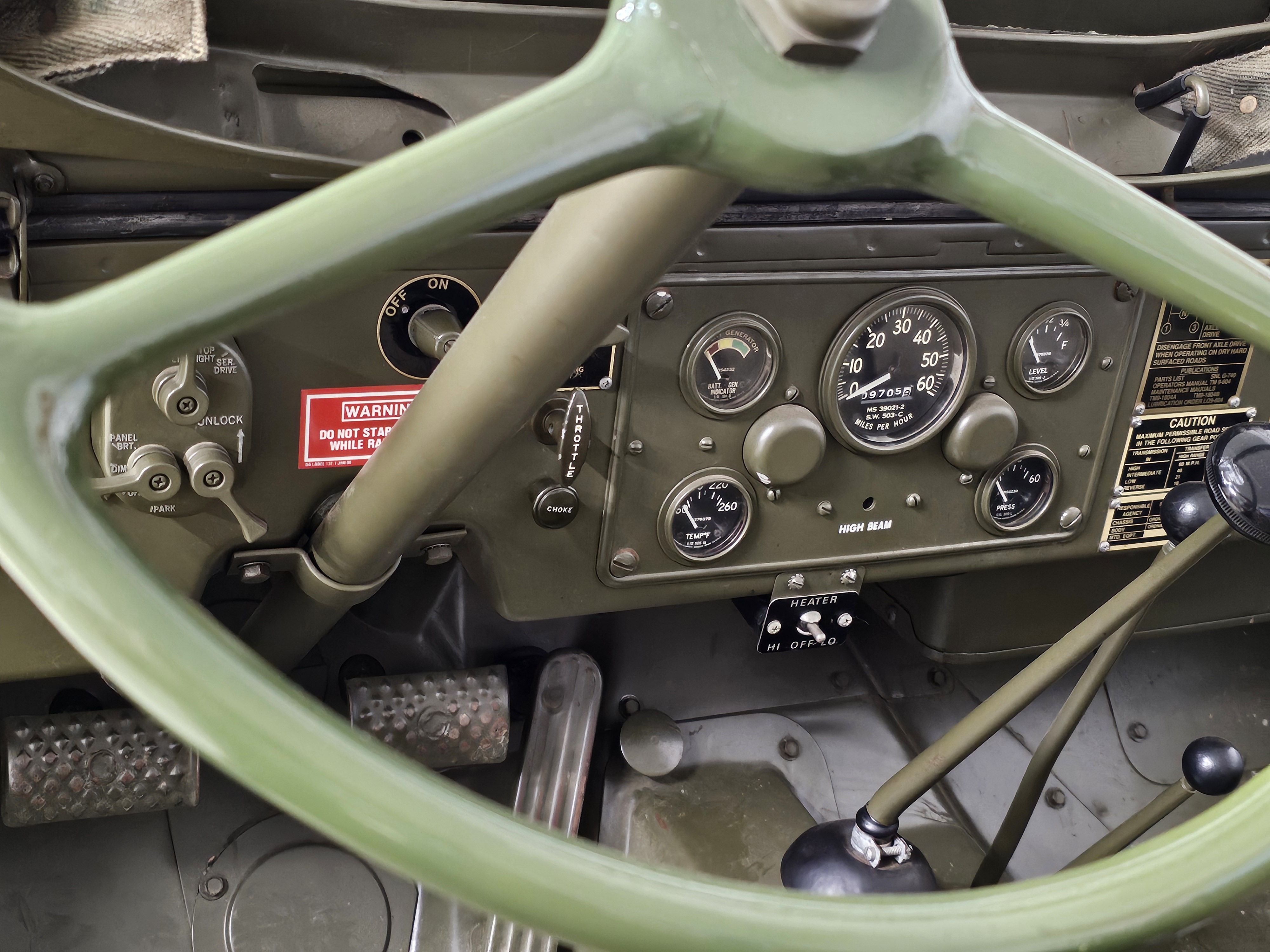 1951 Willy's Military Jeep