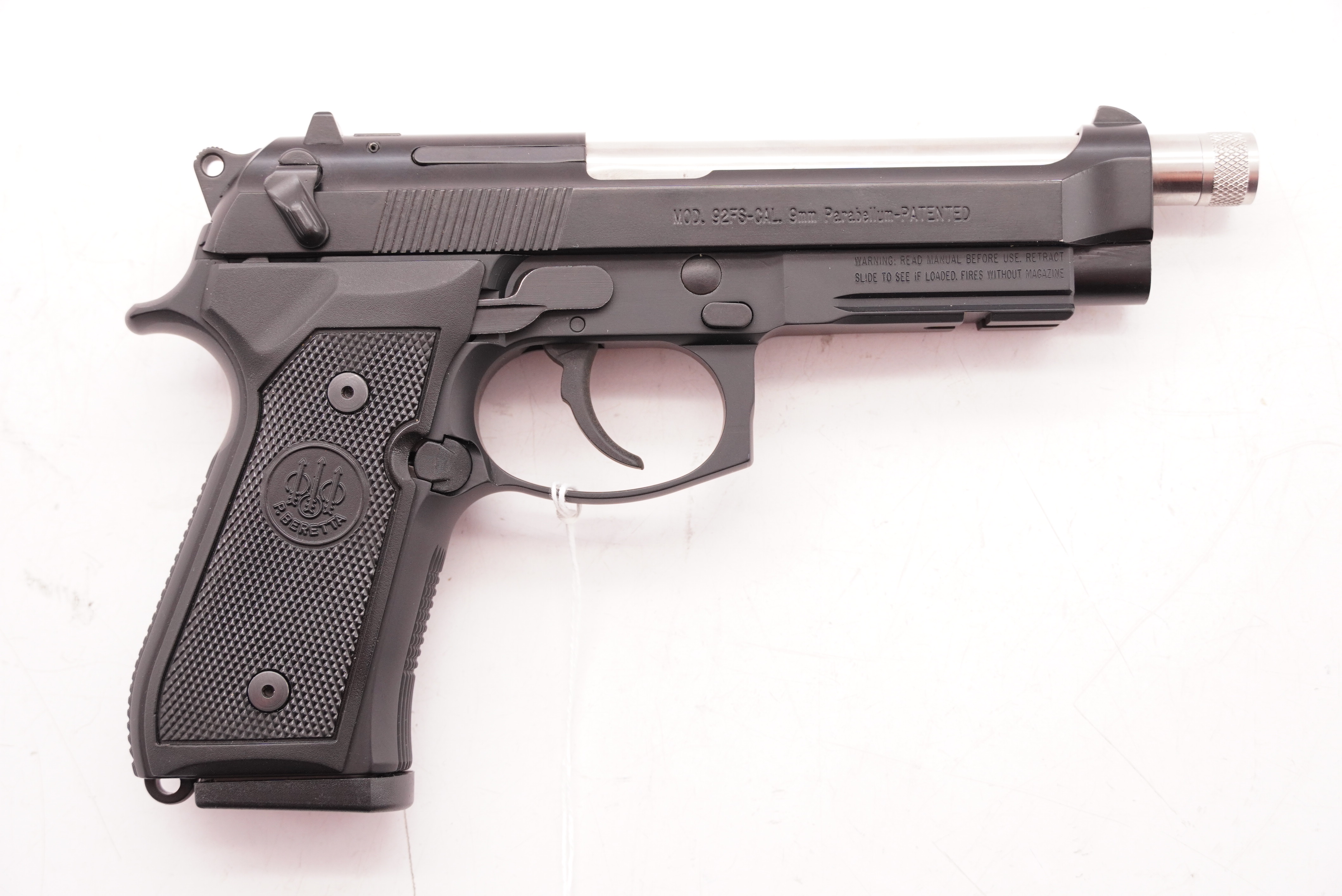 Beretta 92FS 9mm threaded barrel Auction | GunSpot