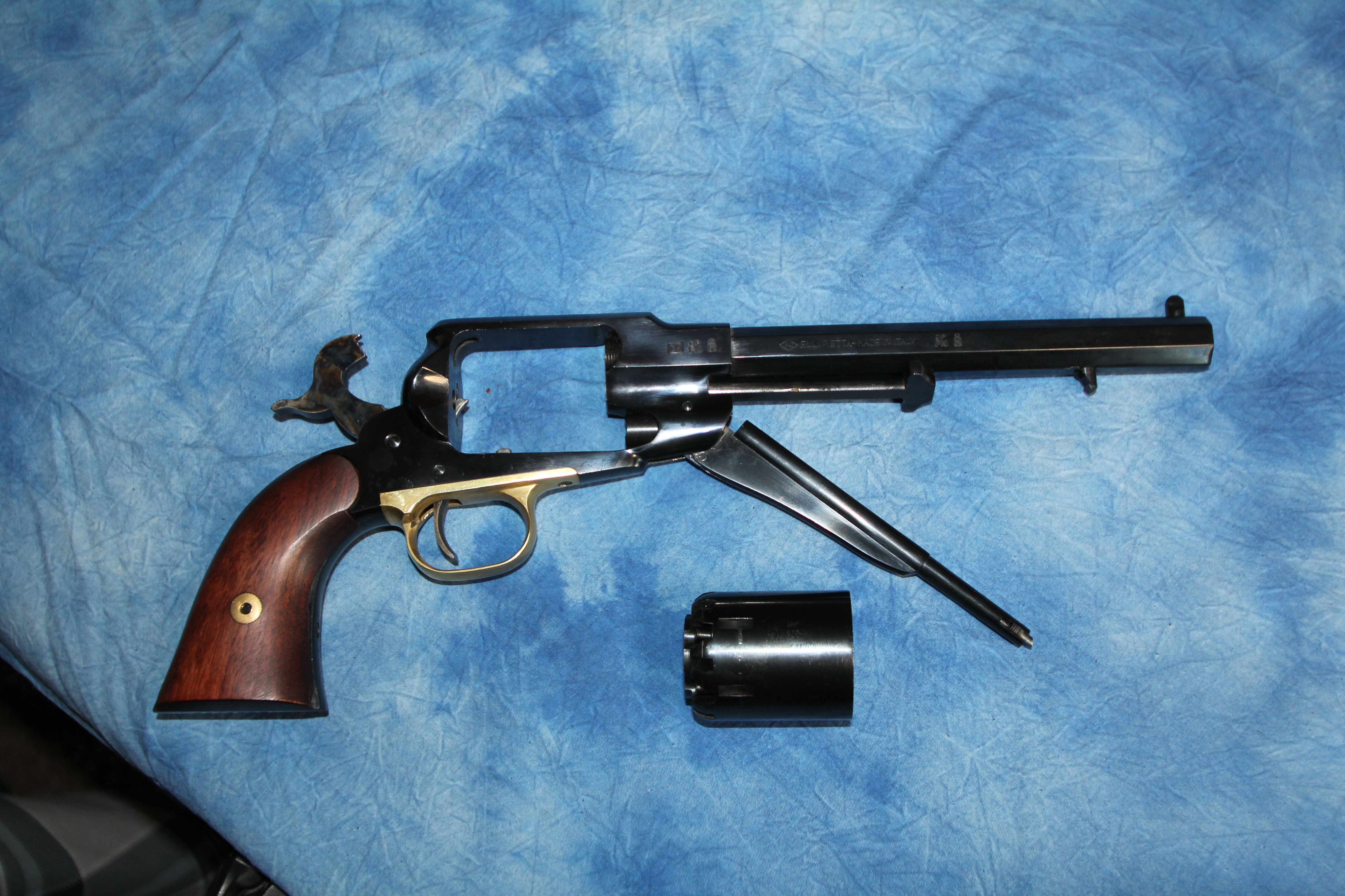 Pietta Remington 1858 .44 CAL Percussion Black Powder Revolver 6 shot
