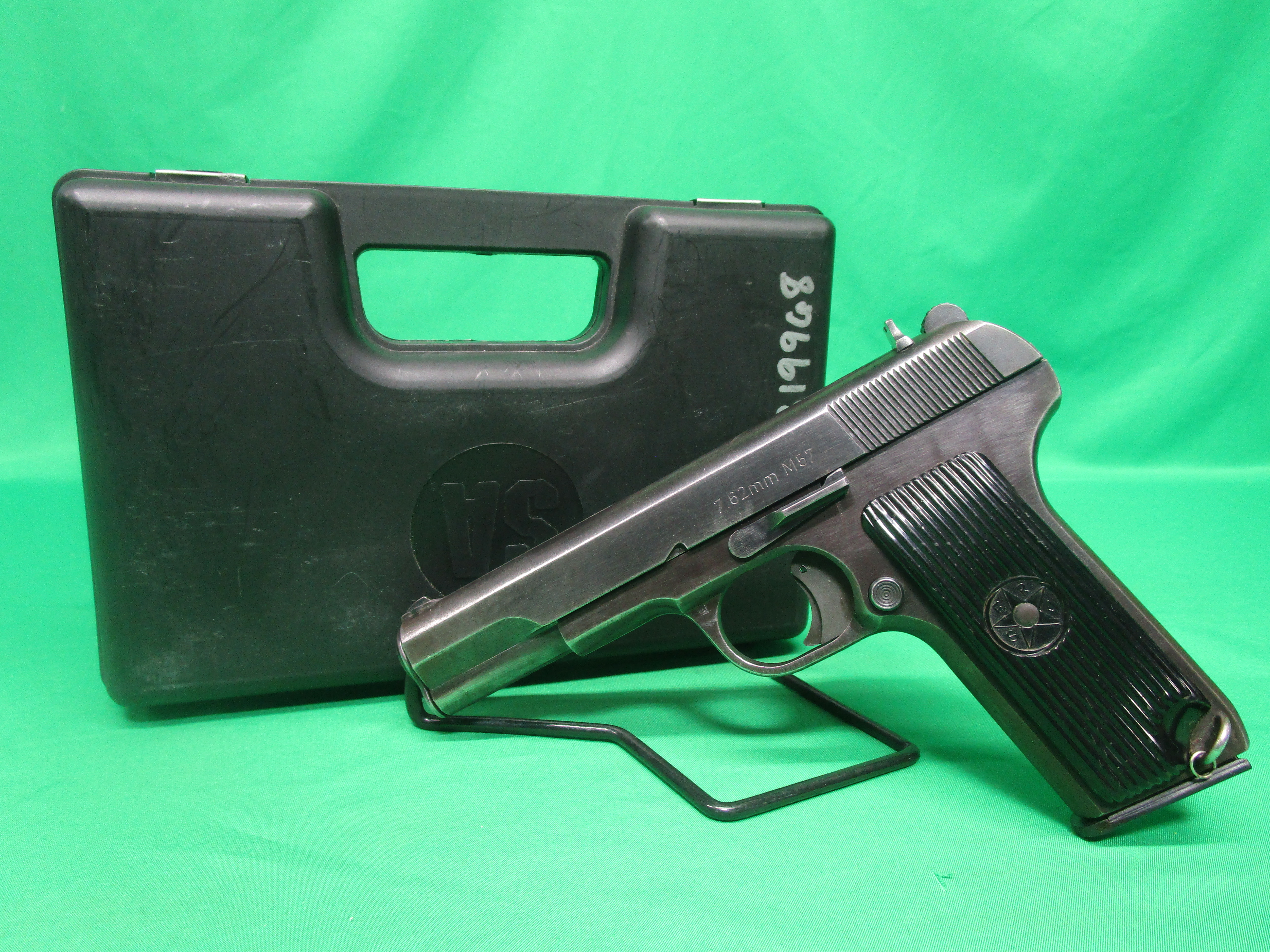 USED ZASTAVA M57 7.62MM 4.5" W/ CASE & 1 MAG C170337
