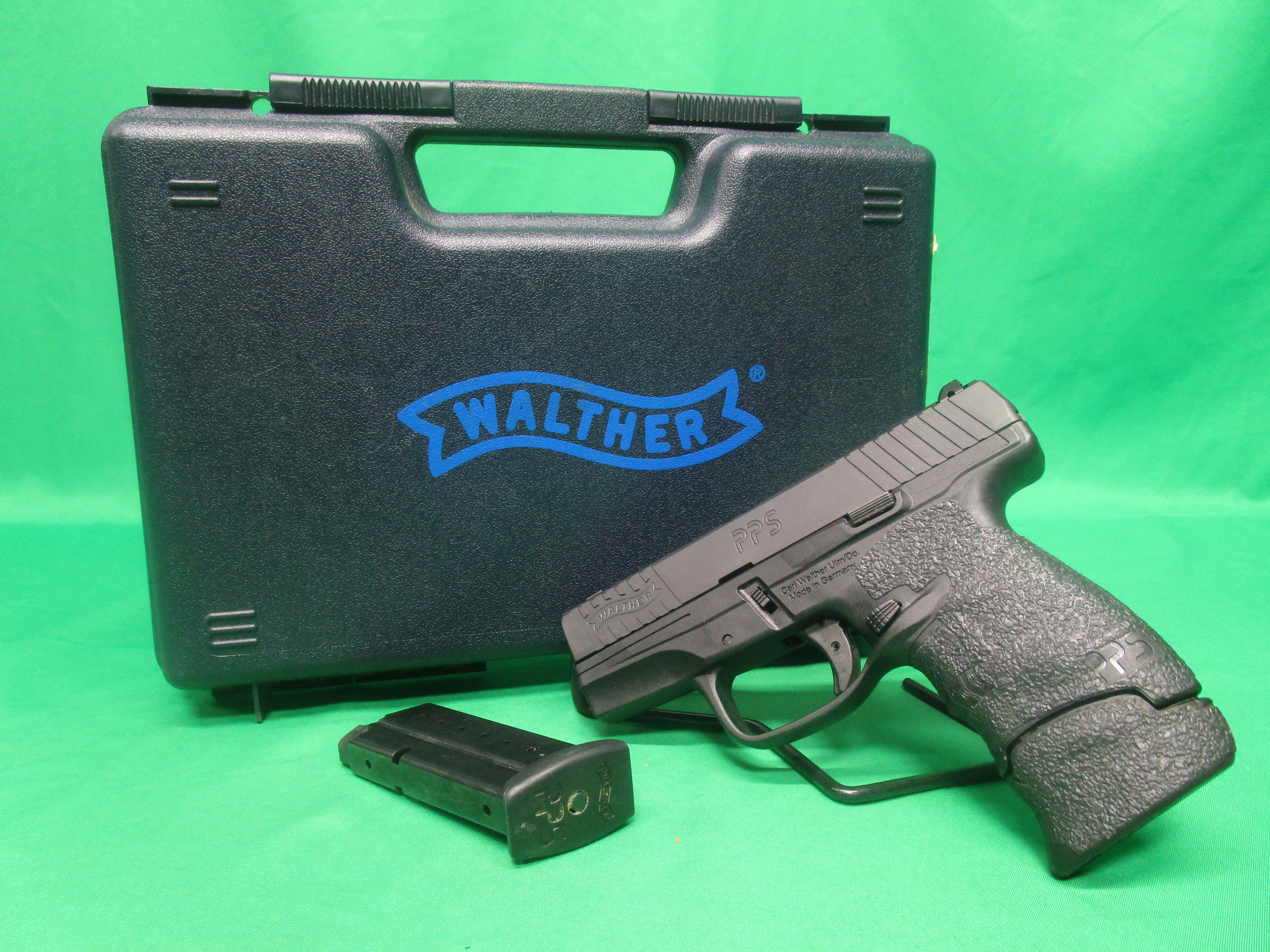 USED WALTHER PPS M2 9MM 3" W/ CASE & 2 MAGS AQ3753