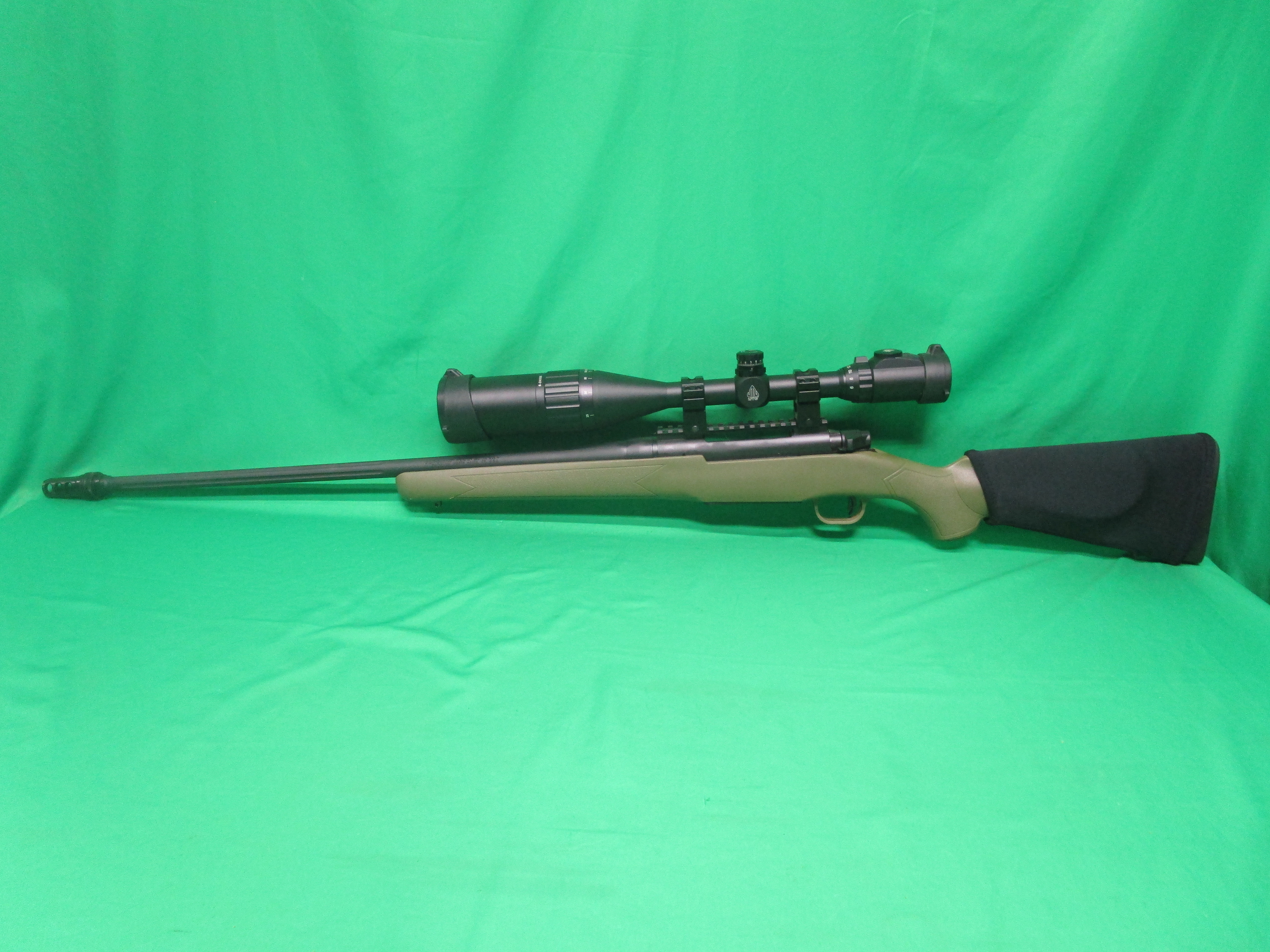 USED MOSSBERG PATIOT NIGHT TRAIN 300 WIN MAG 24" W/ UTG SCOPE MPRC478515