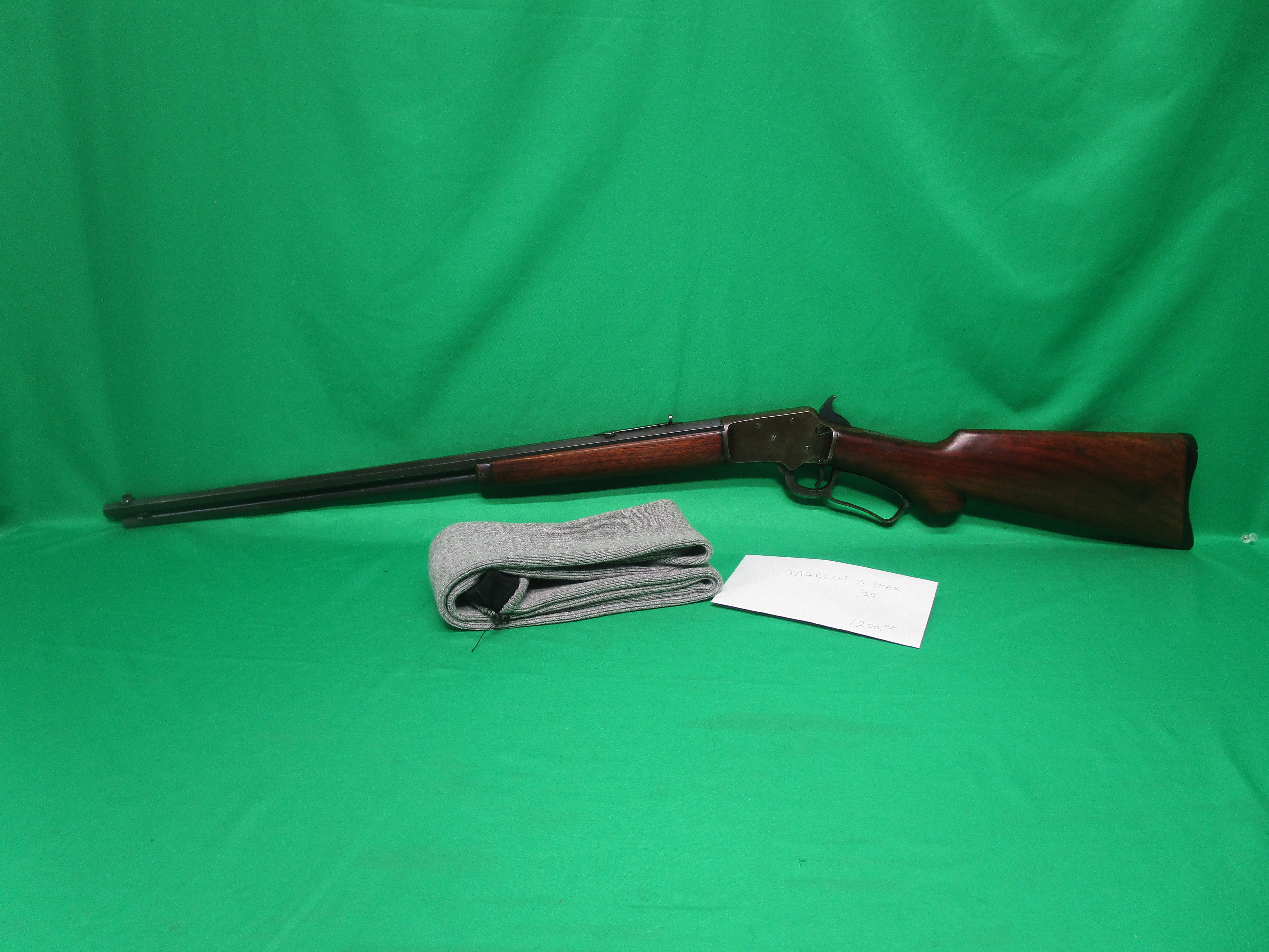 USED EARLY MODEL (1926-1931) MARLIN MODEL 39 22S/L/LR 24" OCTAGON S13226