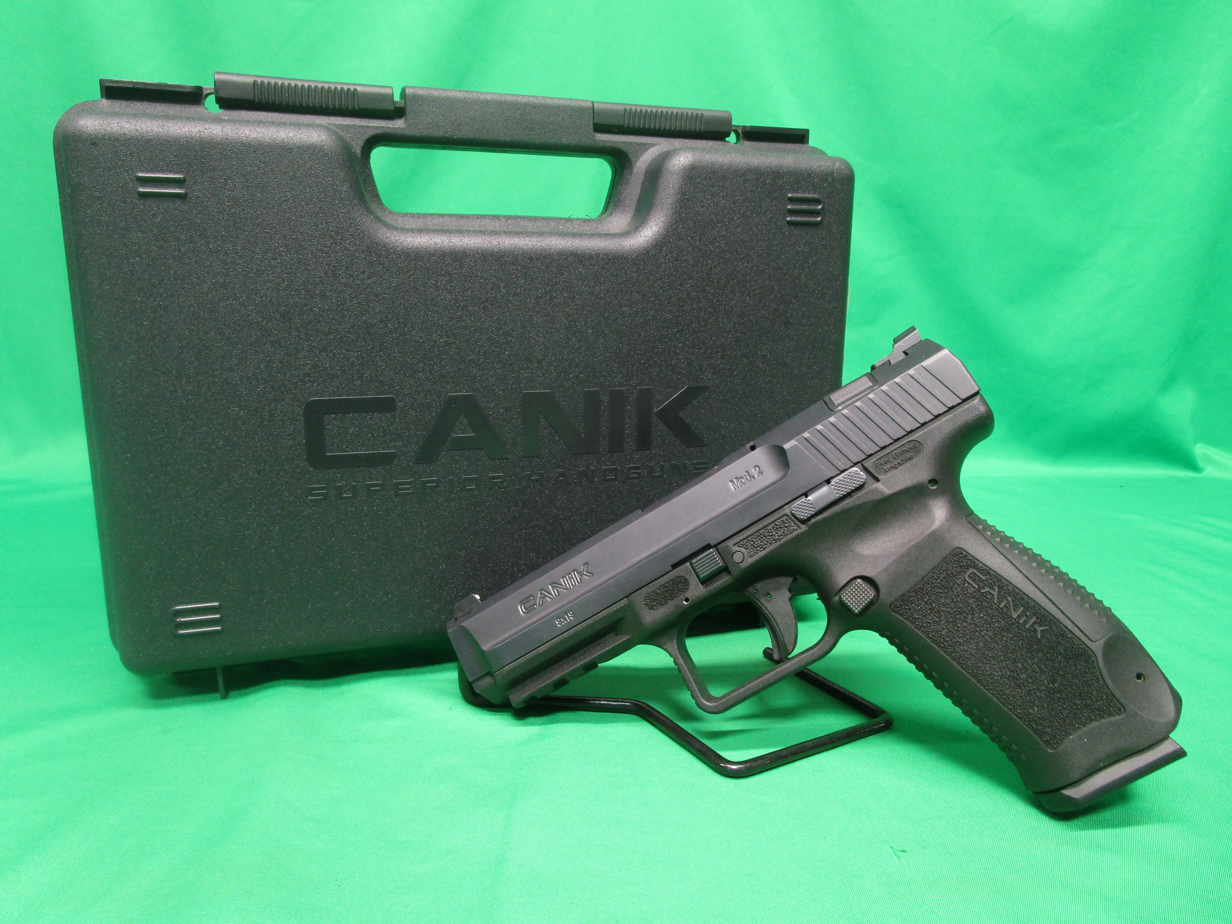 USED CANIK HG4863N TP9SA MOD 2 9MM 4" W/ CASE & 1 MAG 20AP08175
