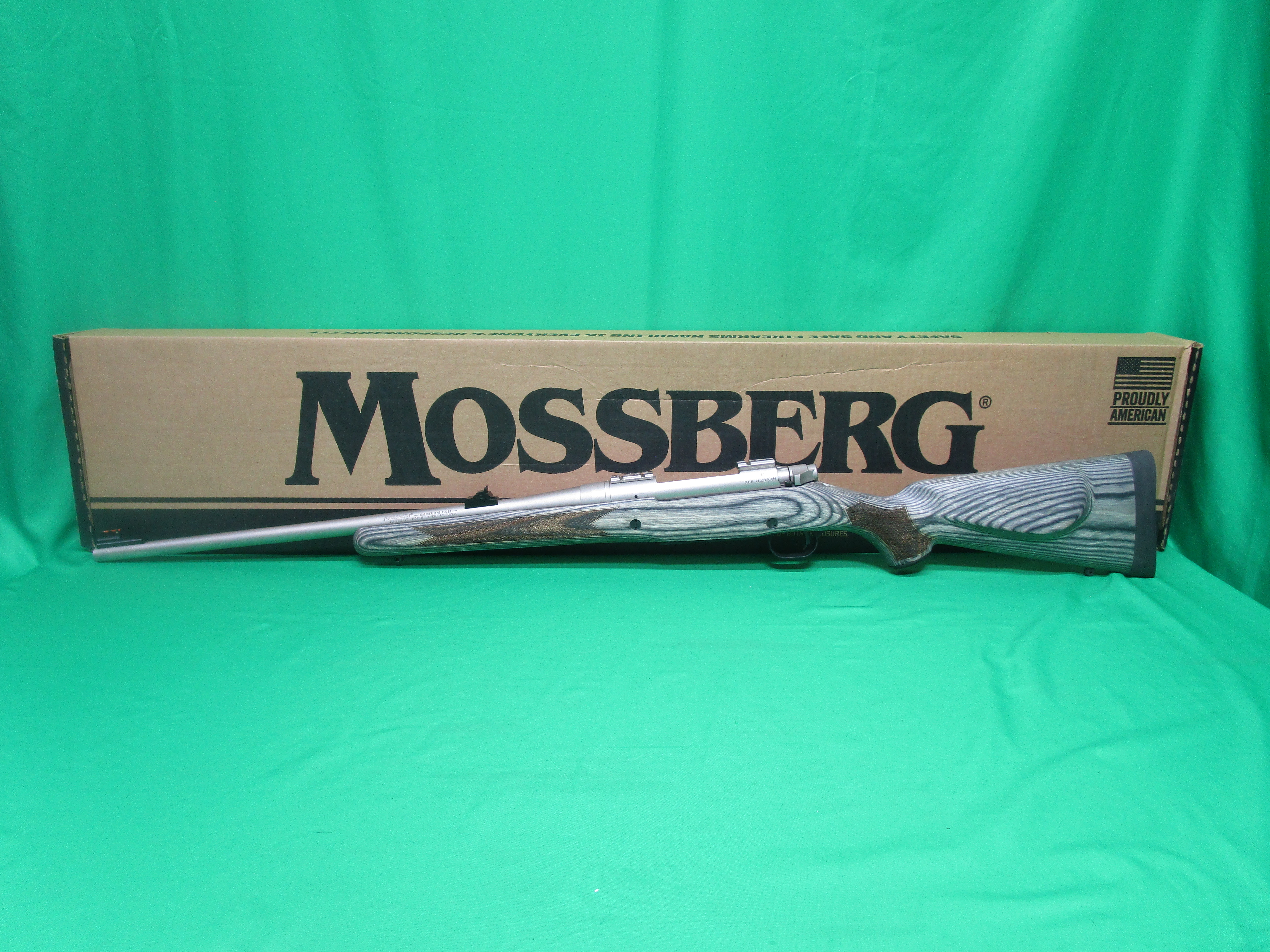 USED MOSSBERG 80011 PATRIOT 375 RUGER 22" W/ BOX MPR012858