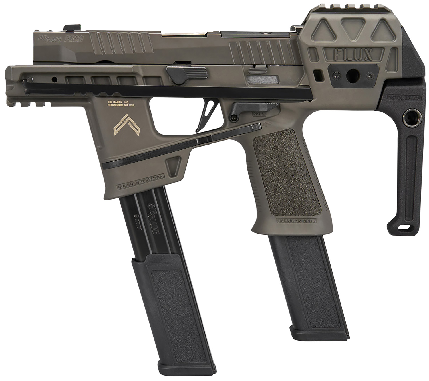 NEW SIG SAUER 320FLUX9LEGION P320 9MM 3.9" OPTIC READY 798681703326