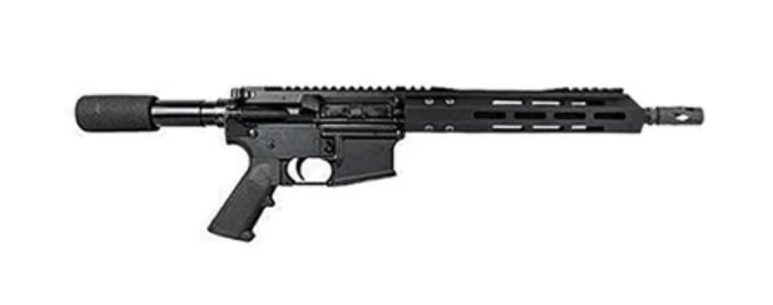 AR15, 8.5" Pistol, 5.56 NATO Rear Charge, Complete with BCG.