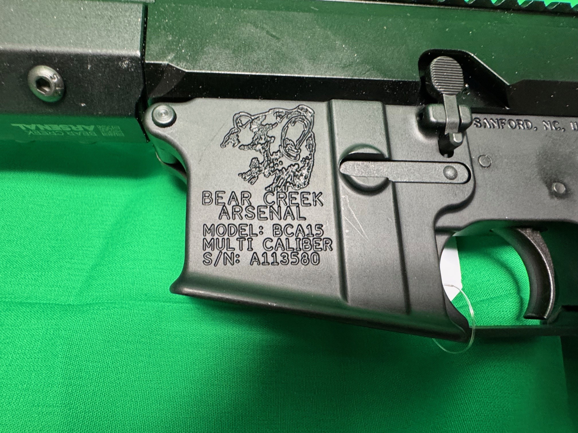 AR15 -  .17 hmr, Right Side Charging,  20" 416R SS Heavy Barrel
