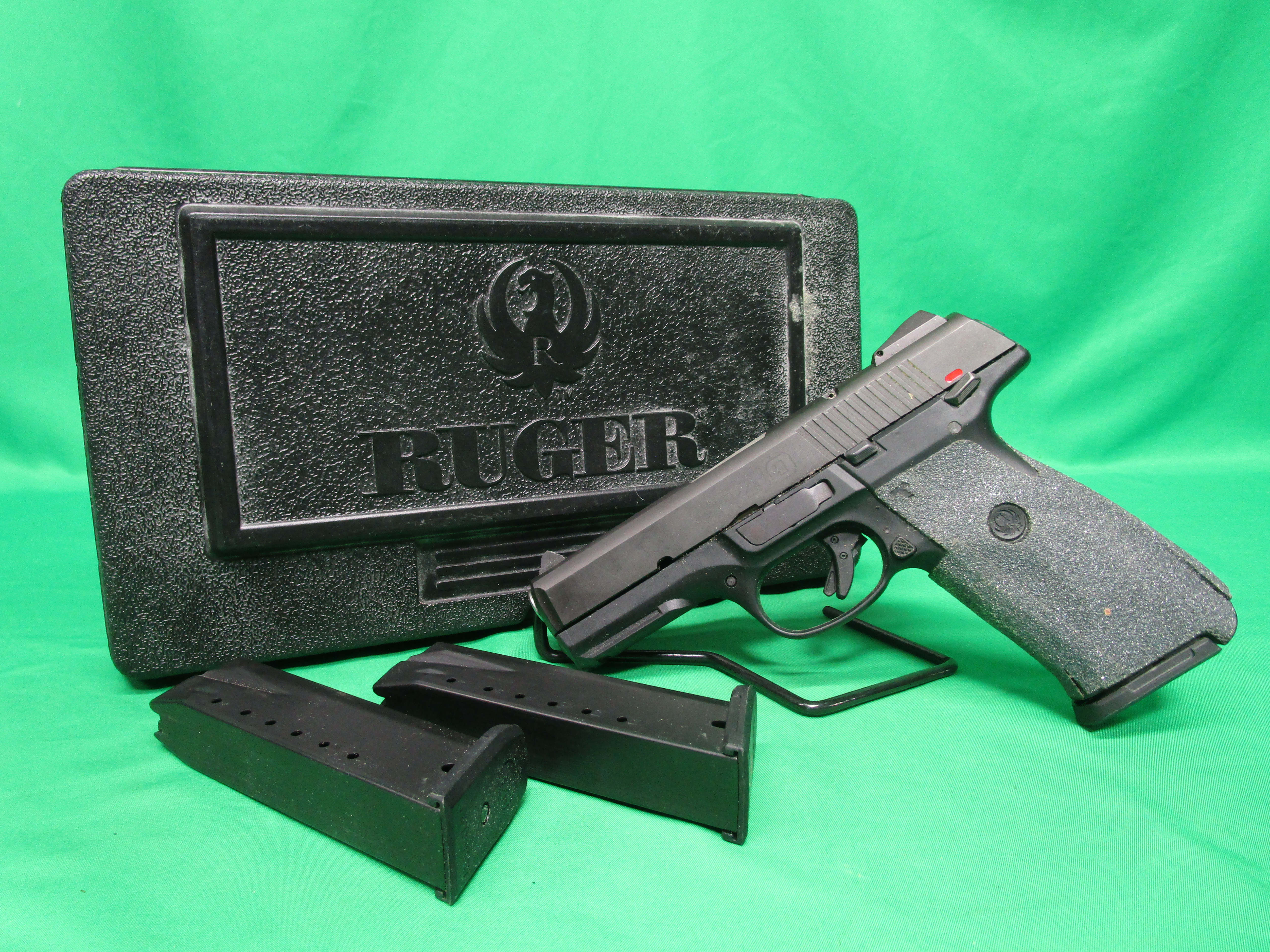 USED RUGER 03471 SR40 40S&W 4" W/ CASE & 3 MAGS 34230551