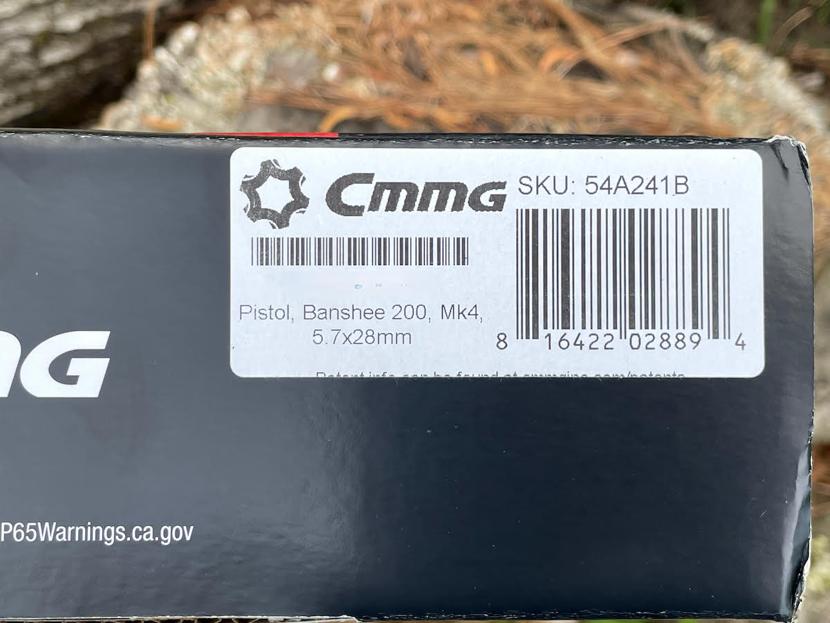 CMMG Banshee MK4 pistol 5.7x28mm