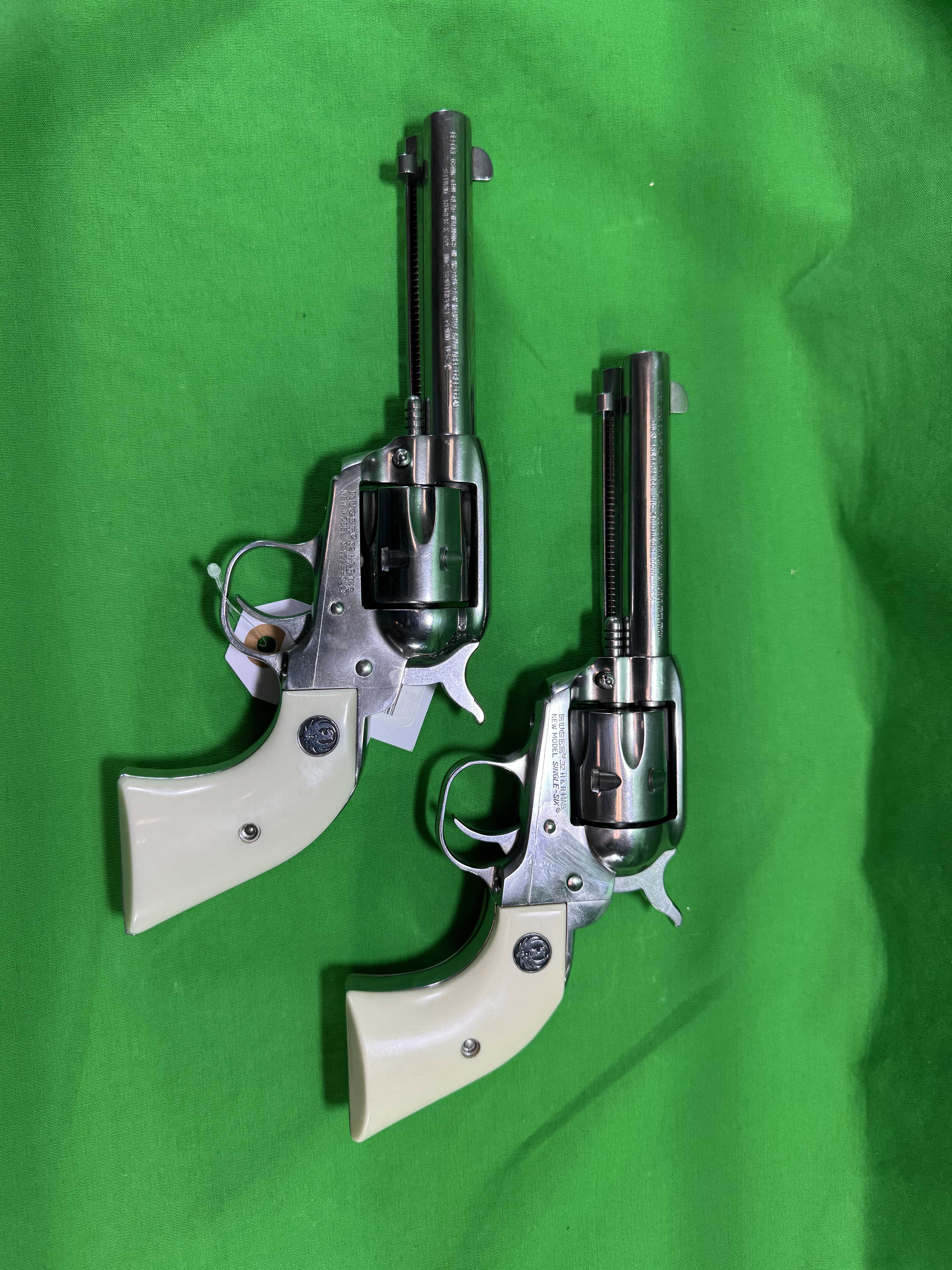 **Pistol Pair** Ruger - Single Six .32 Caliber