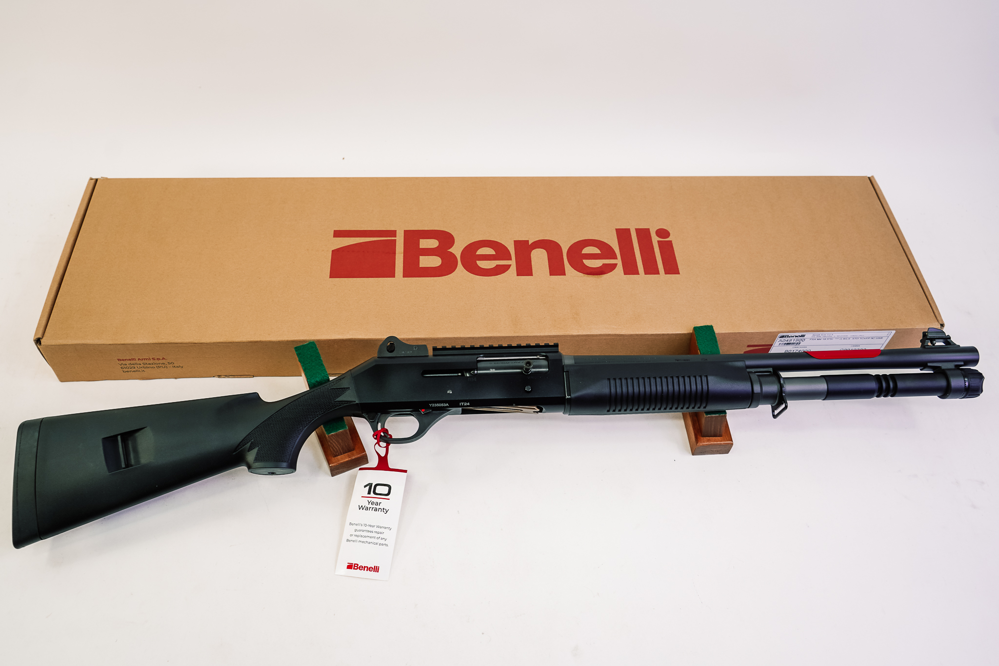 BENELLI M4 TACTICAL 12 GAUGE SHOTGUN 18.5" BLACK - 11703