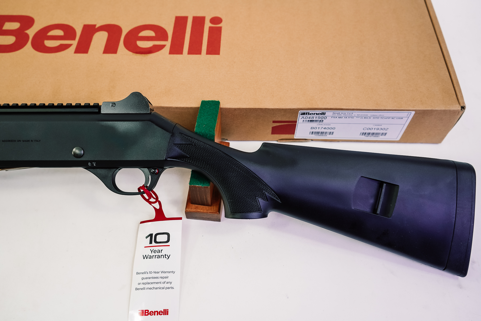 BENELLI M4 TACTICAL 12 GAUGE SHOTGUN 18.5" BLACK - 11703