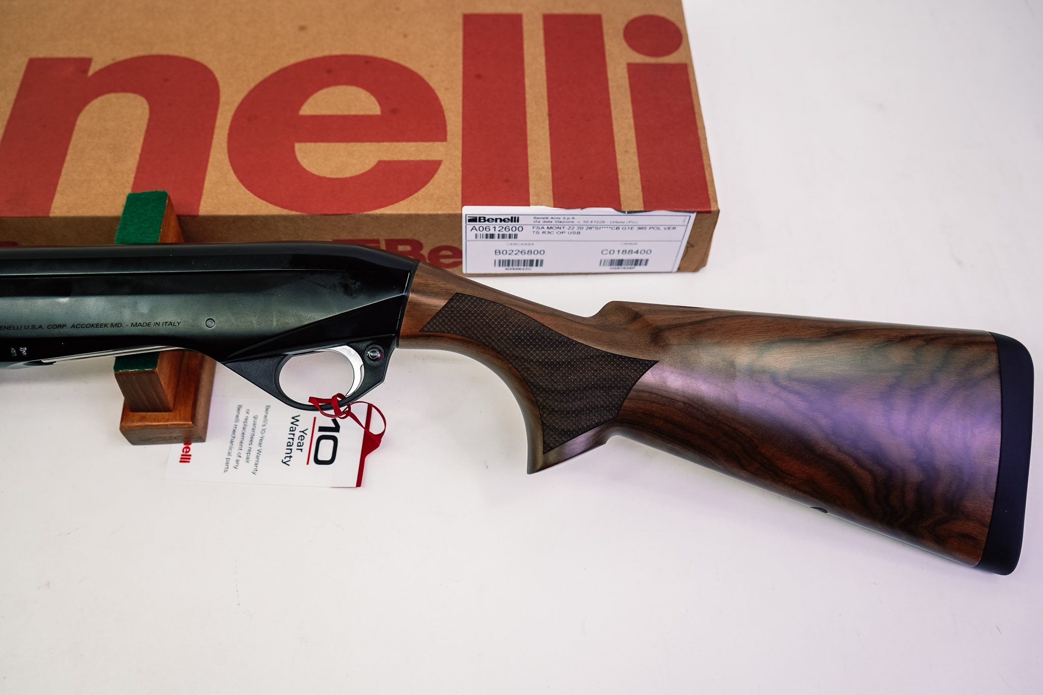 Benelli Montefeltro Satin Walnut 20ga 26” NEW 3" 10884