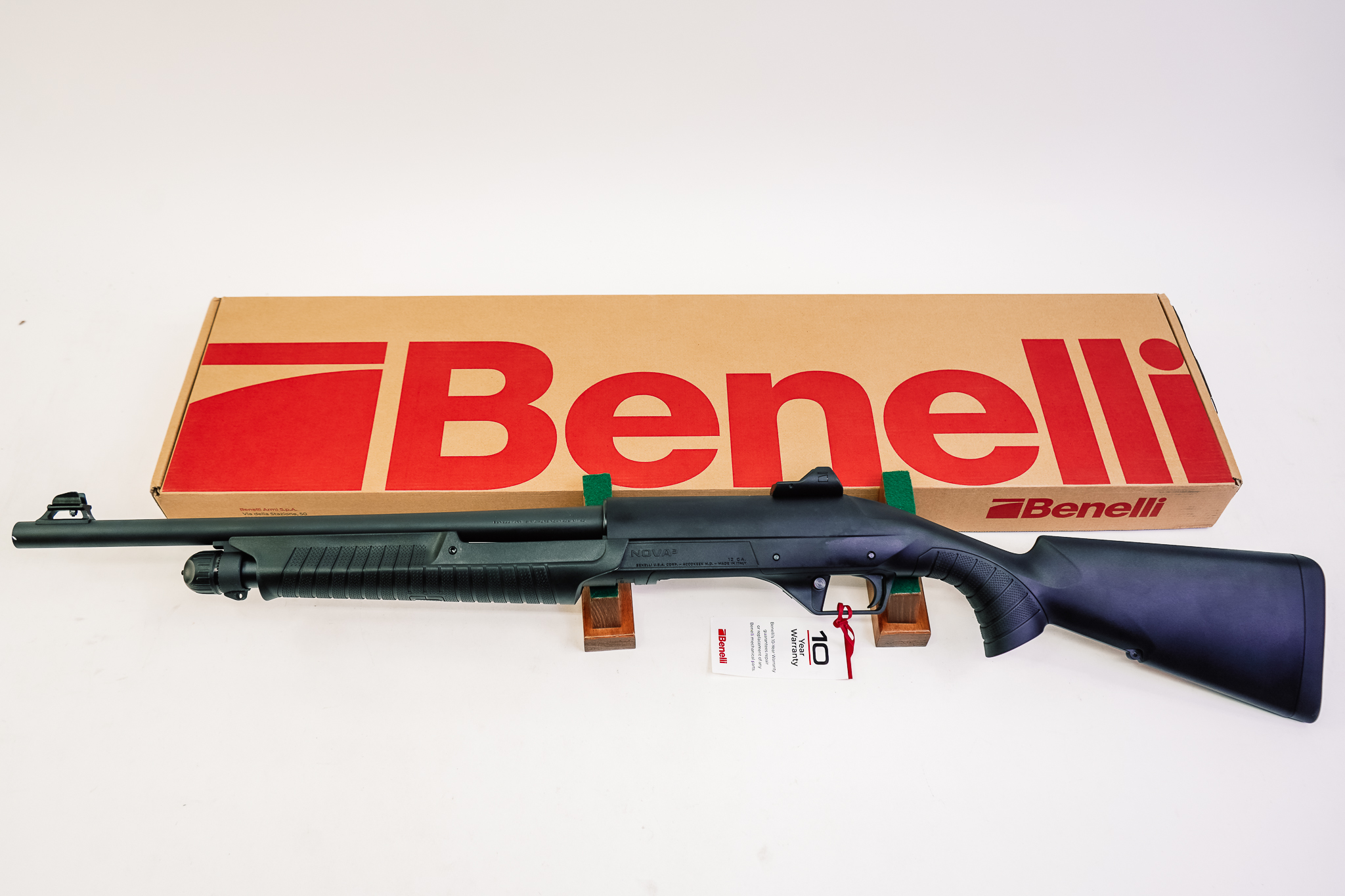 Benelli Nova 3 Defense 12ga 3" 18.5" Bbl Black 4+1 20580