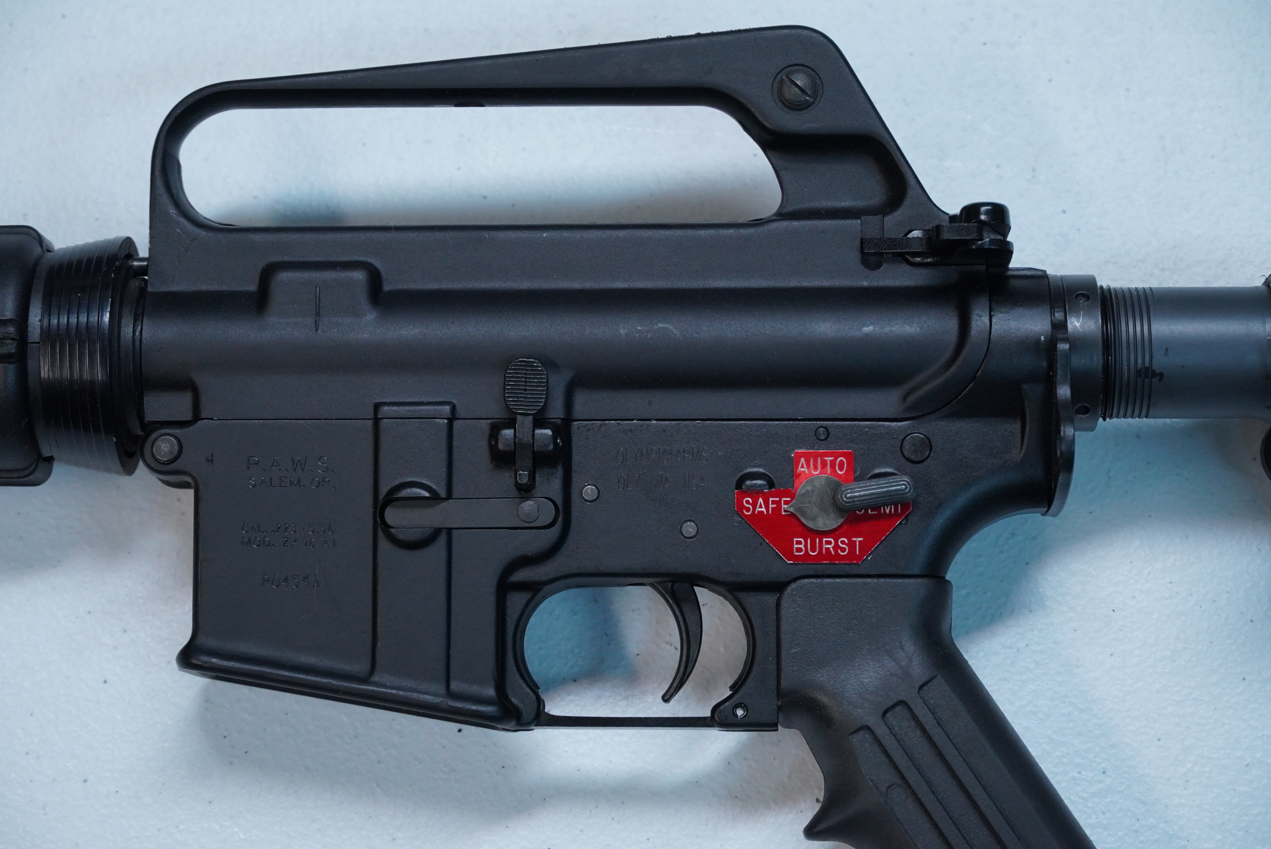 Archived Gun Listing: Transferable PAWS/Olympic Arms 4 Position M16 ...