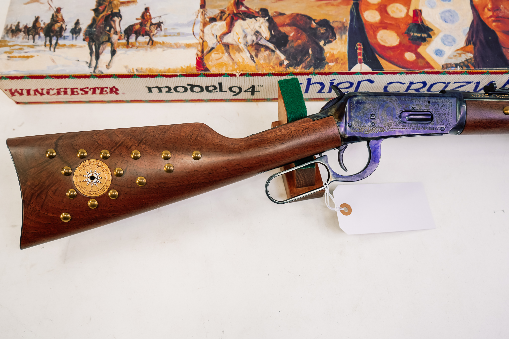 WINCHESTER 1894 CHIEF CRAZY HORSE COMMEMERATIVE 38-55