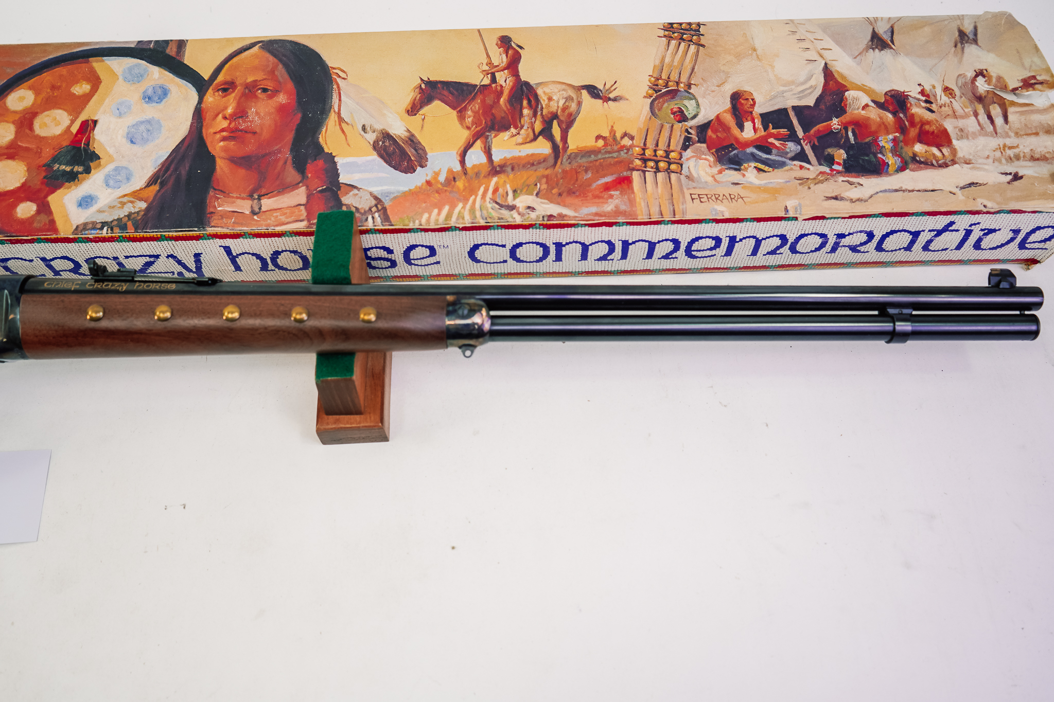 WINCHESTER 1894 CHIEF CRAZY HORSE COMMEMERATIVE 38-55