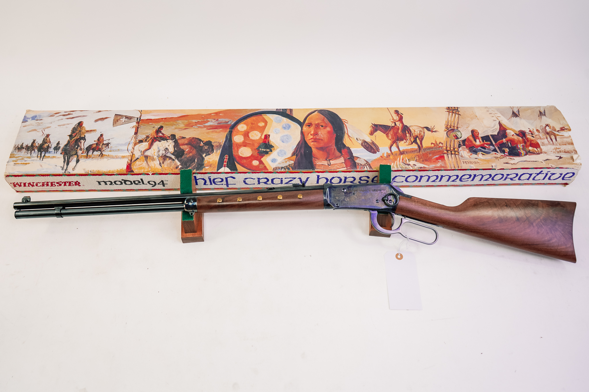 WINCHESTER 1894 CHIEF CRAZY HORSE COMMEMERATIVE 38-55