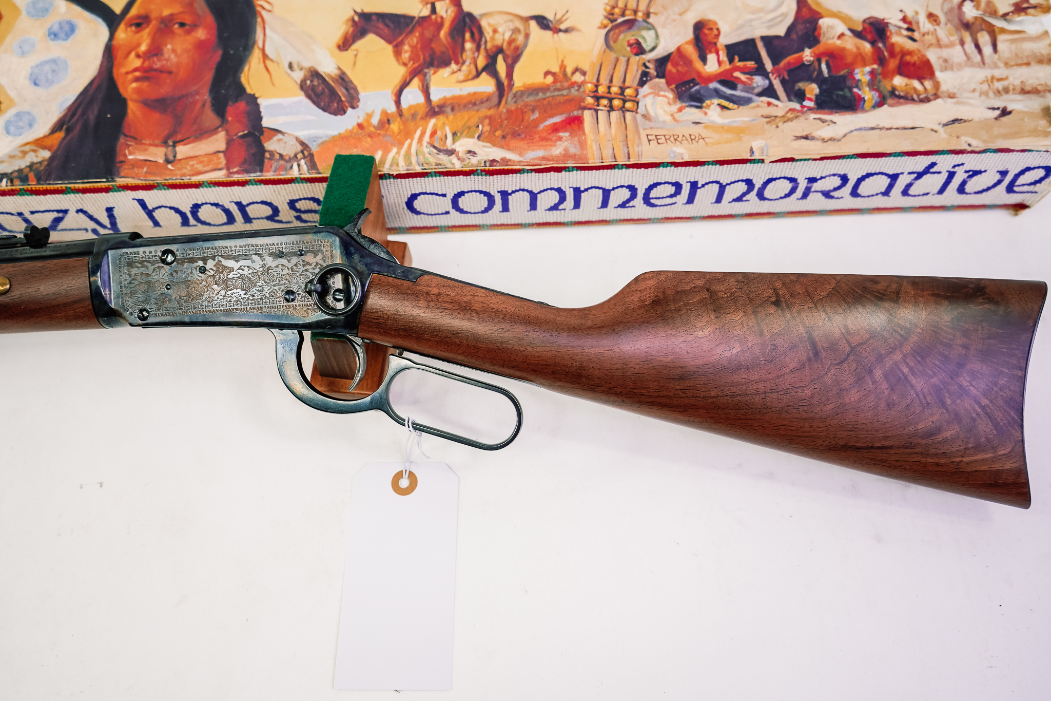 WINCHESTER 1894 CHIEF CRAZY HORSE COMMEMERATIVE 38-55
