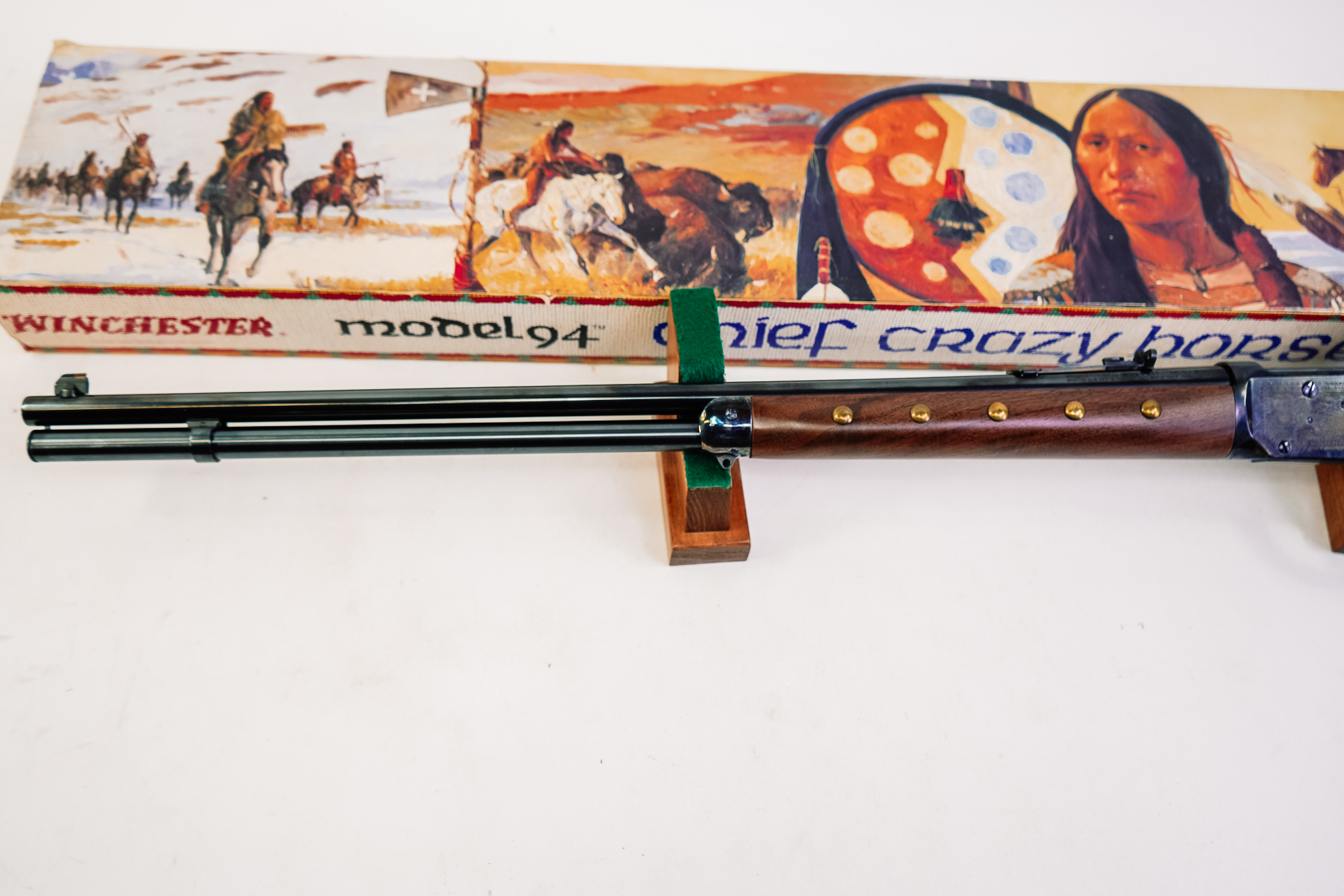 WINCHESTER 1894 CHIEF CRAZY HORSE COMMEMERATIVE 38-55