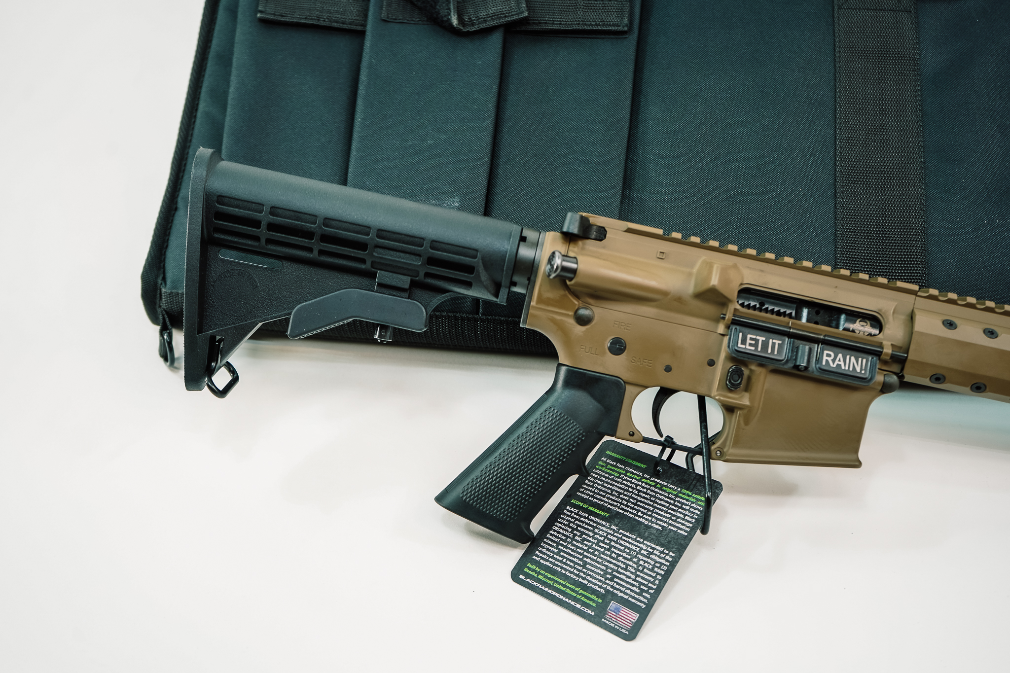 BLACK RAIN ORDNANCE SPEC15 FDE 5.56