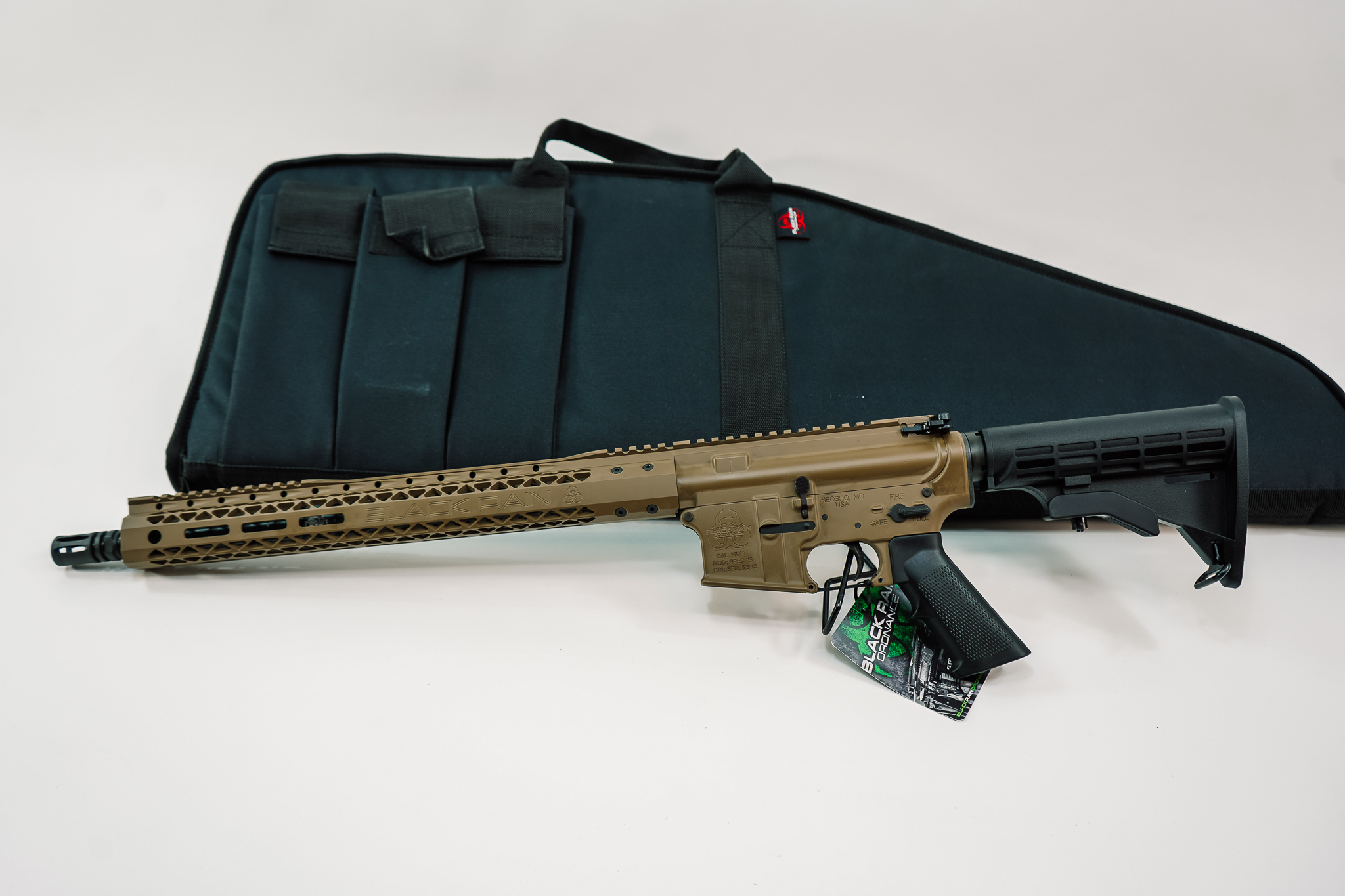 BLACK RAIN ORDNANCE SPEC15 FDE 5.56