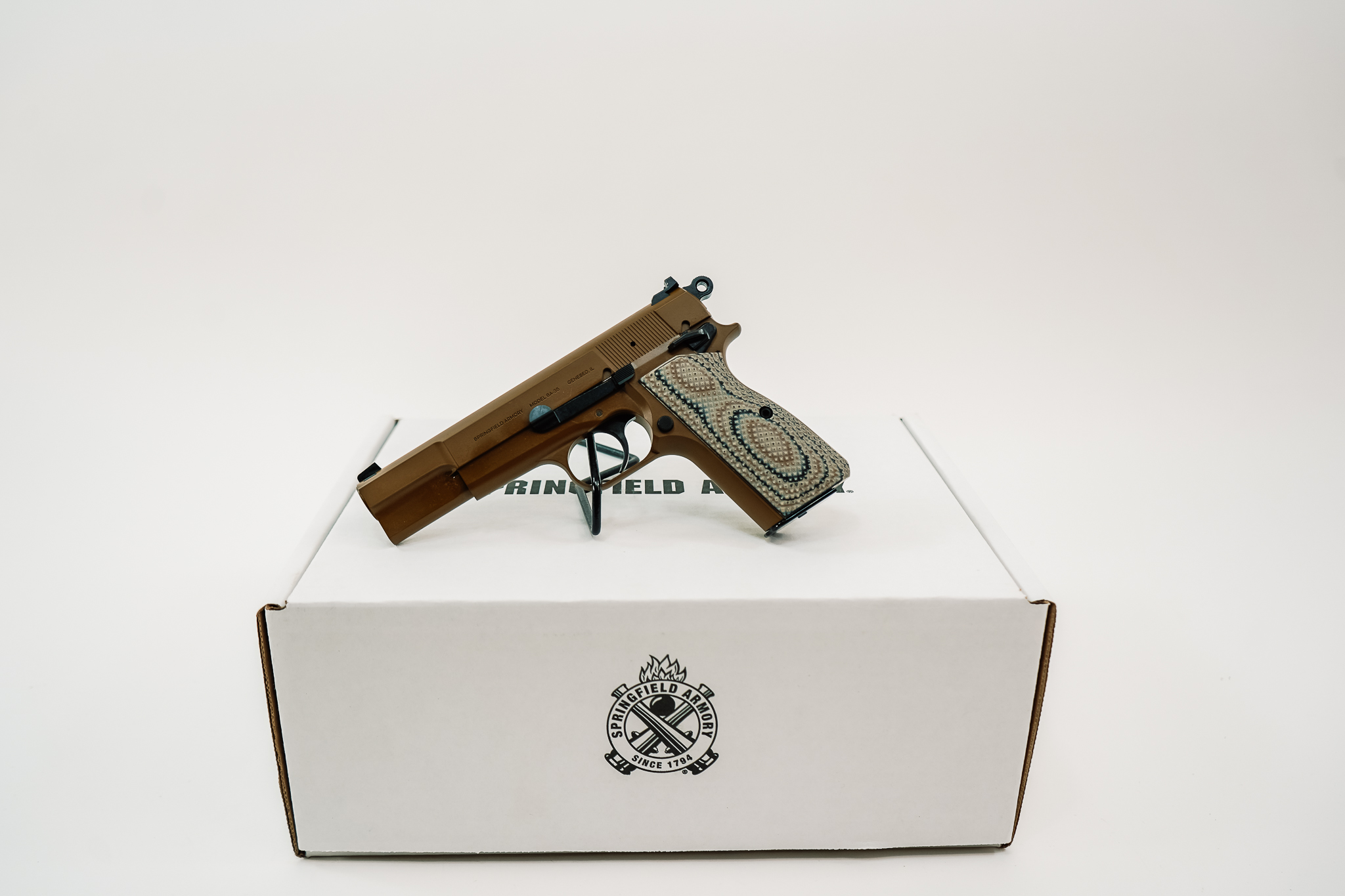 SPRINGFIELD SA-35 FDE SA-35 COYOTE BROWN SA-35 GEAR UP