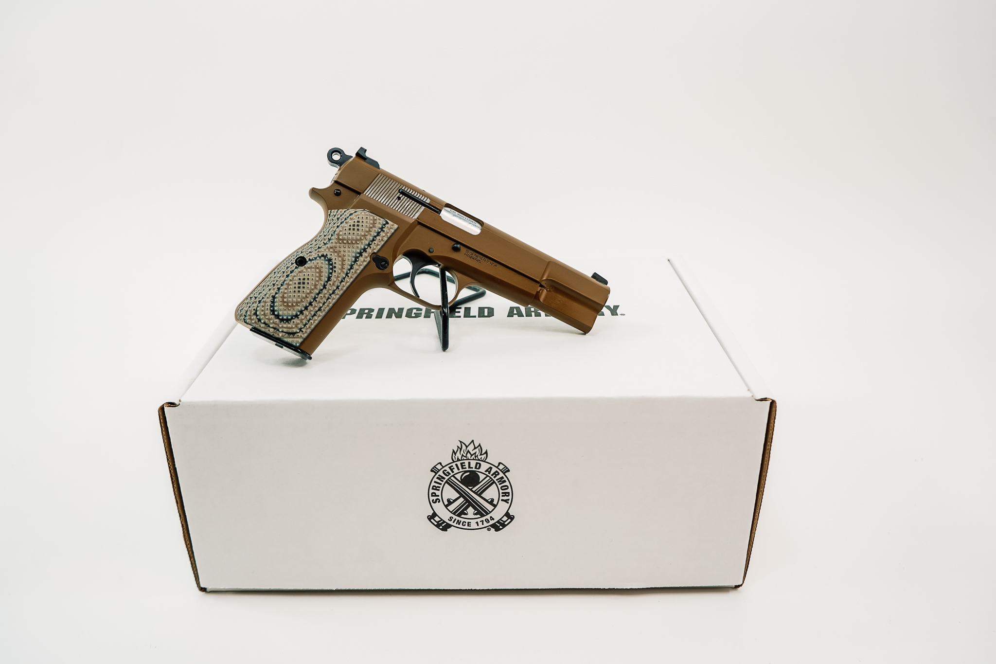 SPRINGFIELD SA-35 FDE SA-35 COYOTE BROWN SA-35 GEAR UP