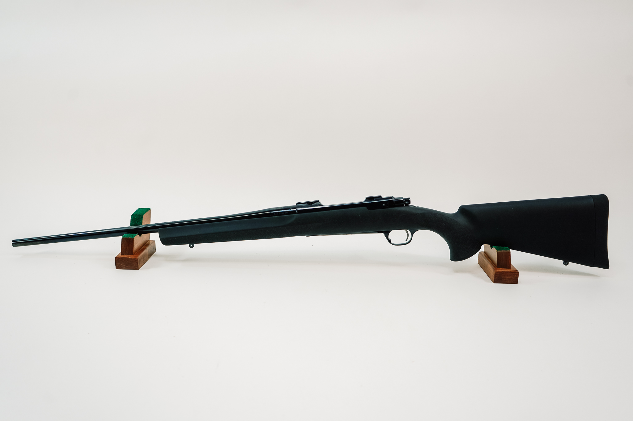 RUGER M77 HAWKEYE 257ROBERTS WITH BLACK HOGUE STOCK