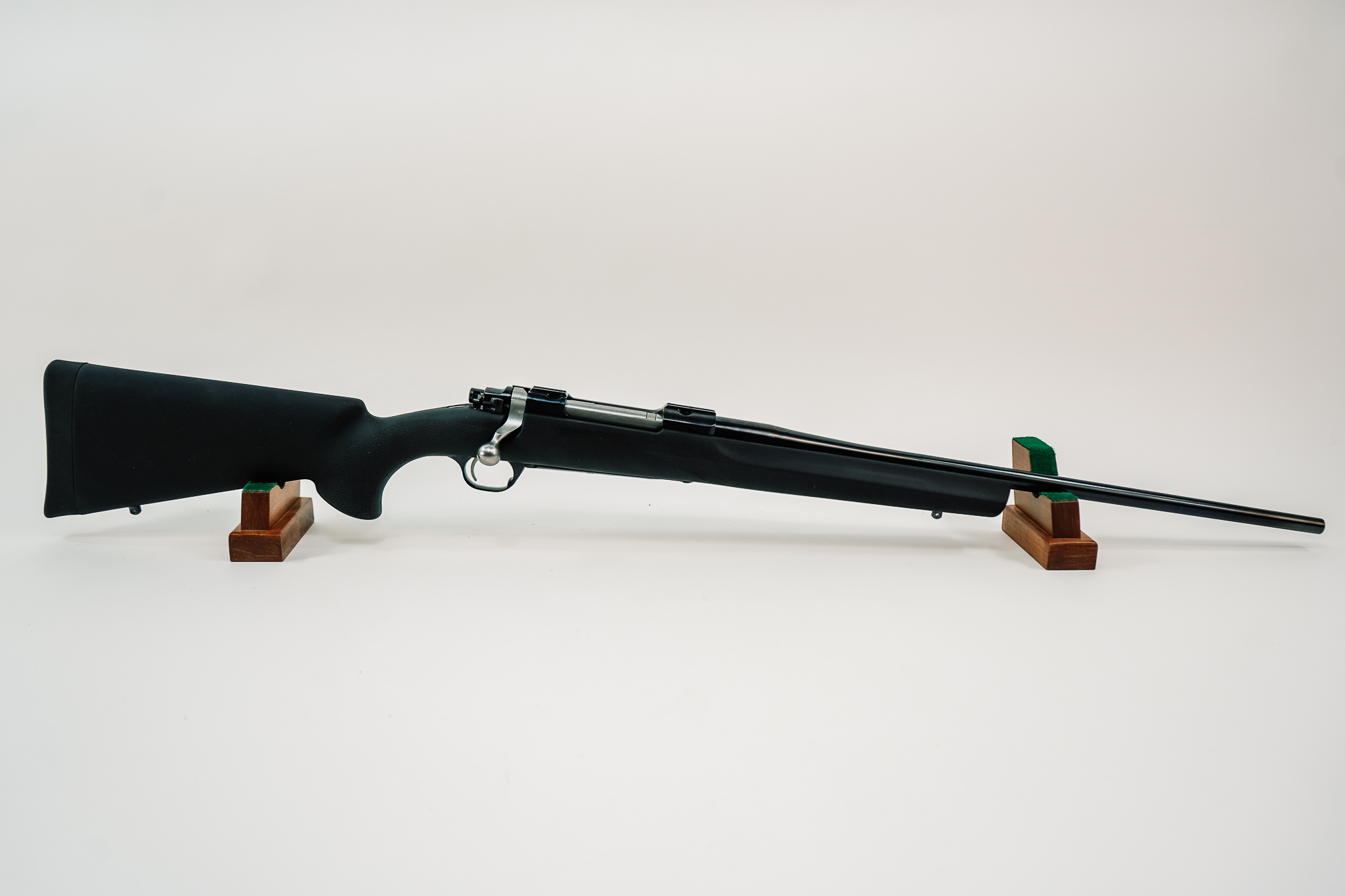 RUGER M77 HAWKEYE 257ROBERTS WITH BLACK HOGUE STOCK