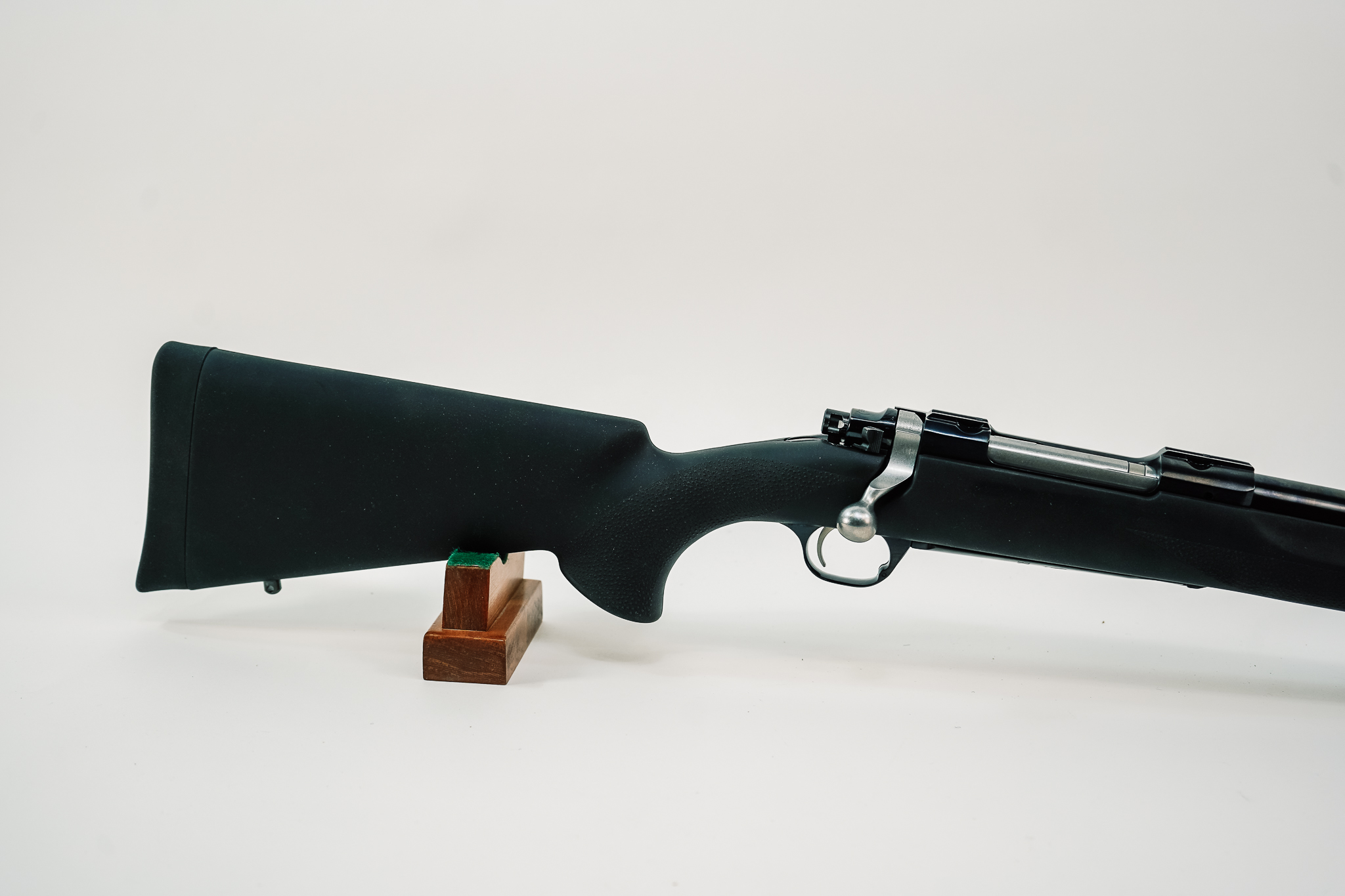 RUGER M77 HAWKEYE 257ROBERTS WITH BLACK HOGUE STOCK