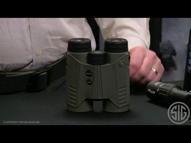 Sig Sauer KILO3000BDX Digital Ballistic Rangefinding Binocular