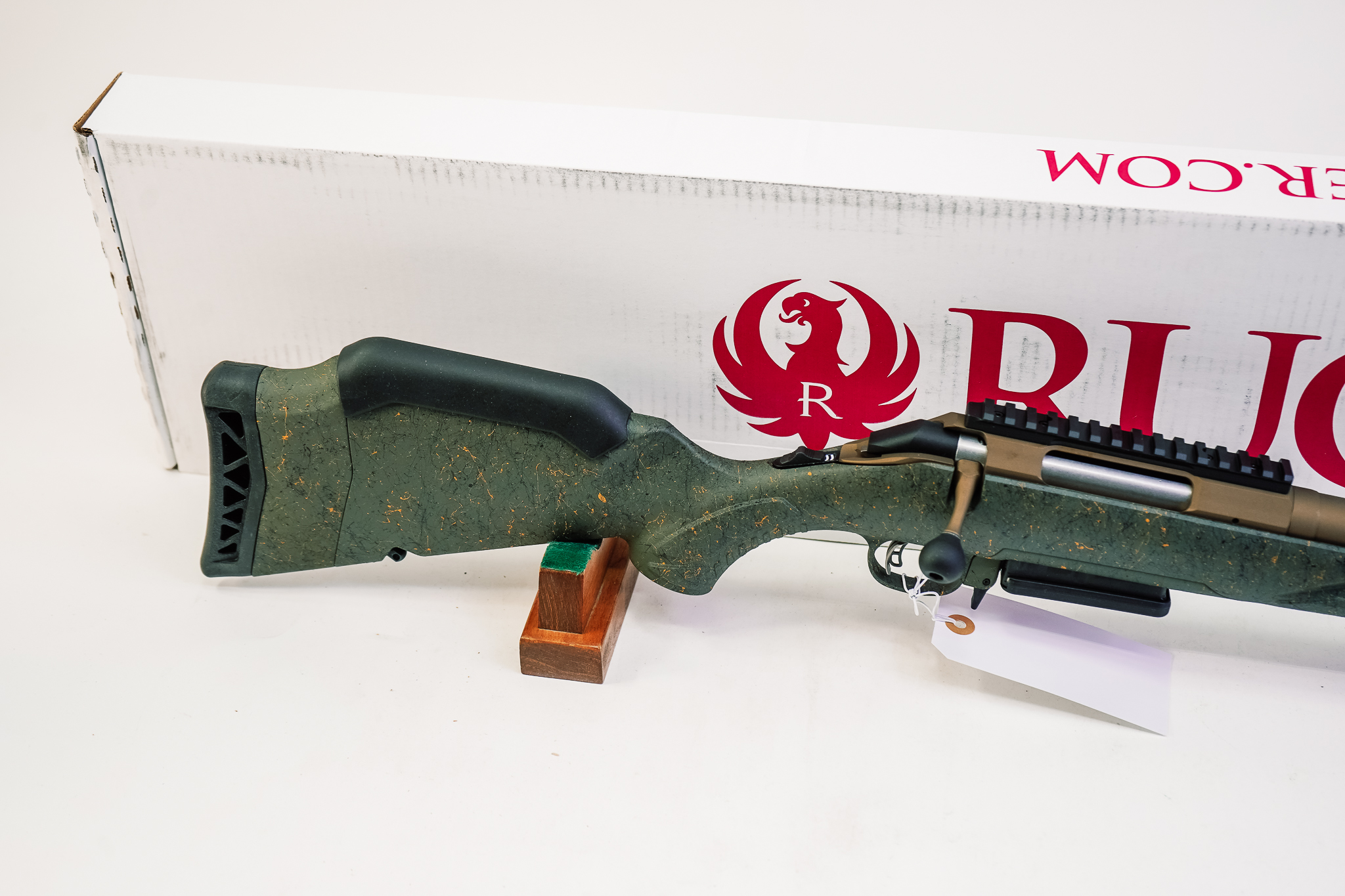 Ruger 46934 American Predator Gen II, 6mm Creedmoor, 22" TB, Green Splatter