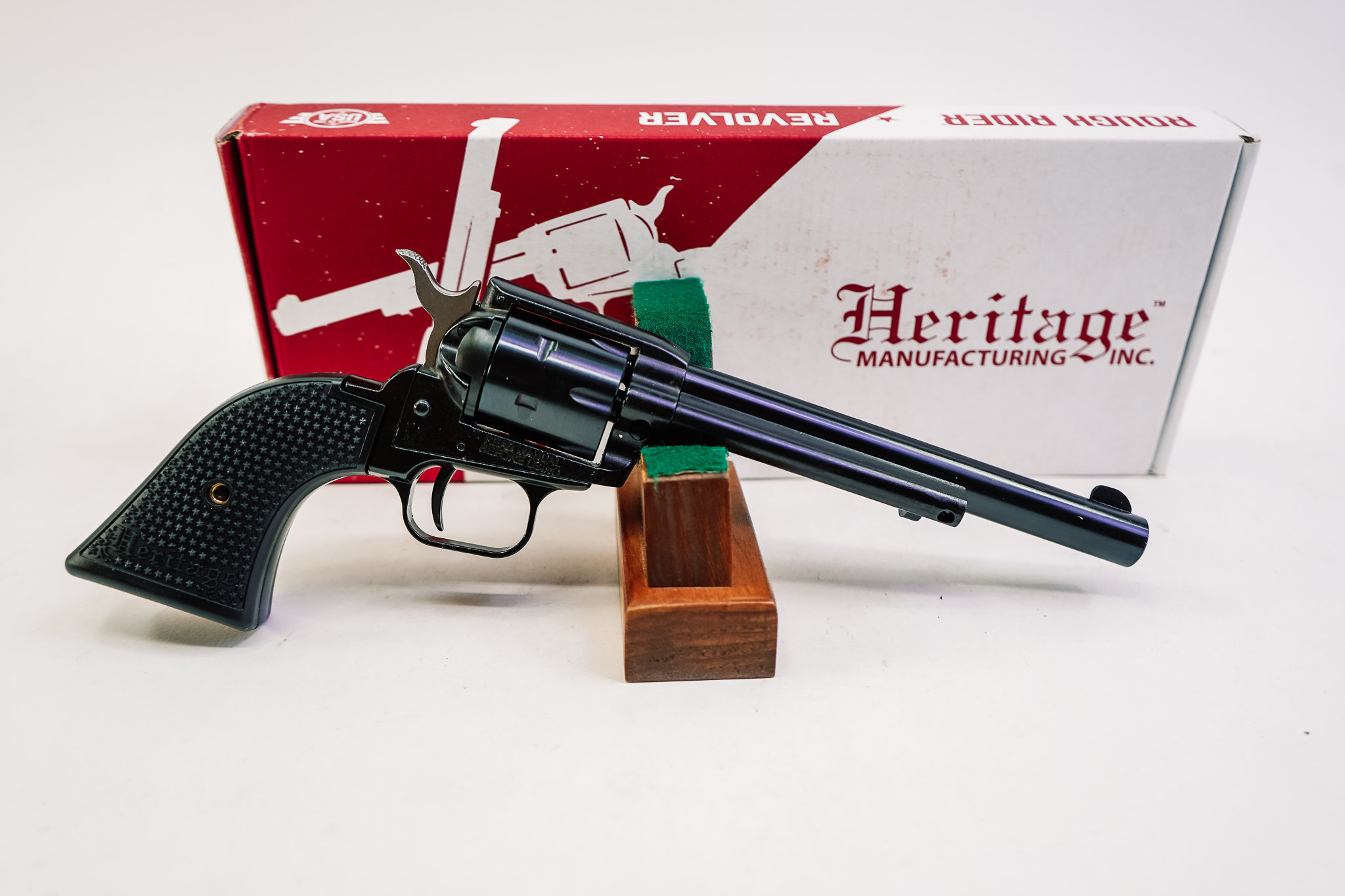 Heritage Rough Rider Small Bore 22 LR - BLUE 6.5" FS POLY RR22B6PG