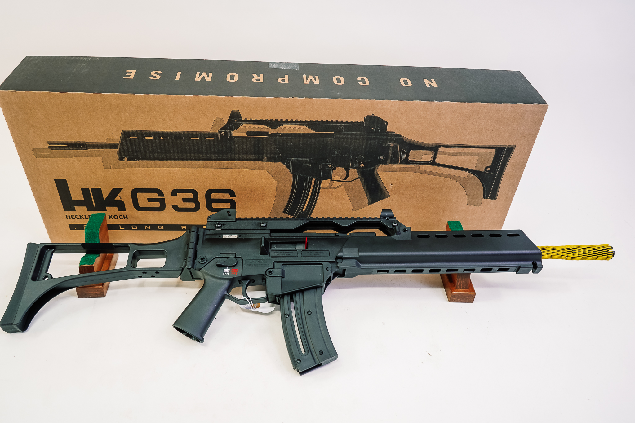 HK 81000994 G36 Rifle 22 LR 20+1 16.10" BBL Black Synthetic Stock