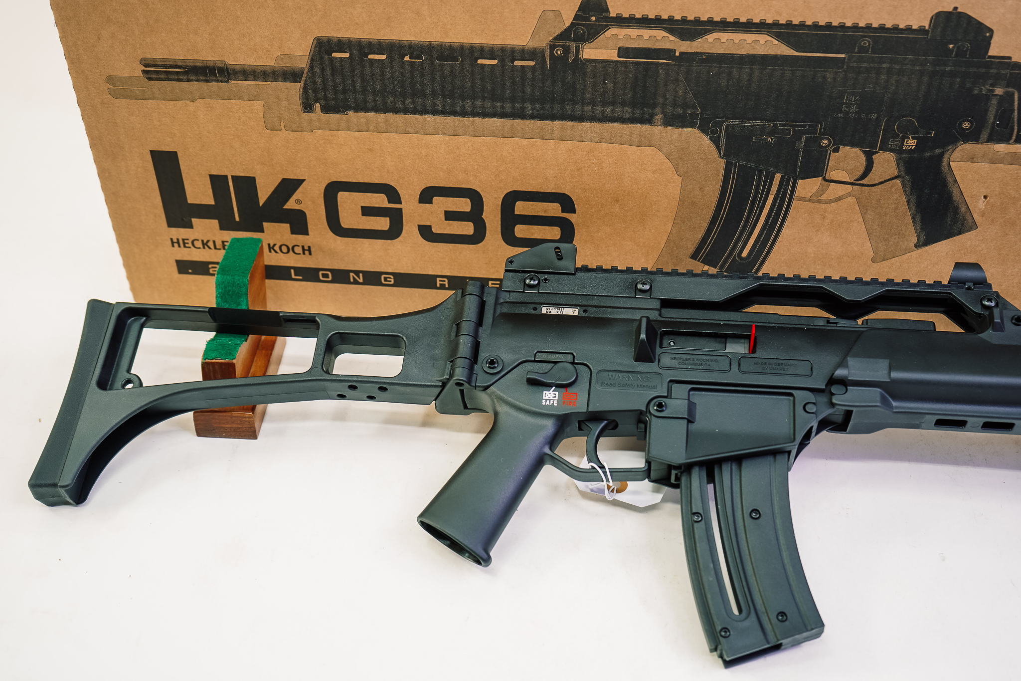 HK 81000994 G36 Rifle 22 LR 20+1 16.10" BBL Black Synthetic Stock