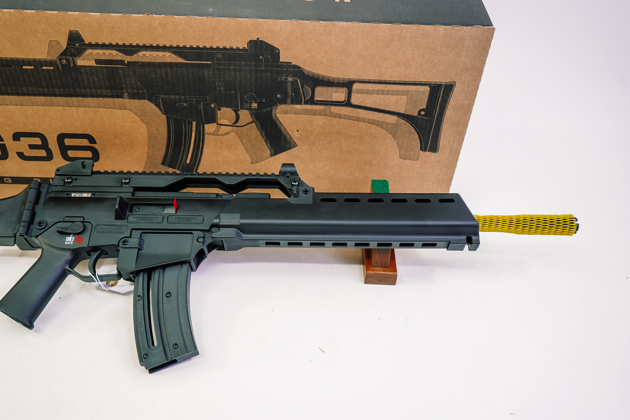 HK 81000994 G36 Rifle 22 LR 20+1 16.10" BBL Black Synthetic Stock