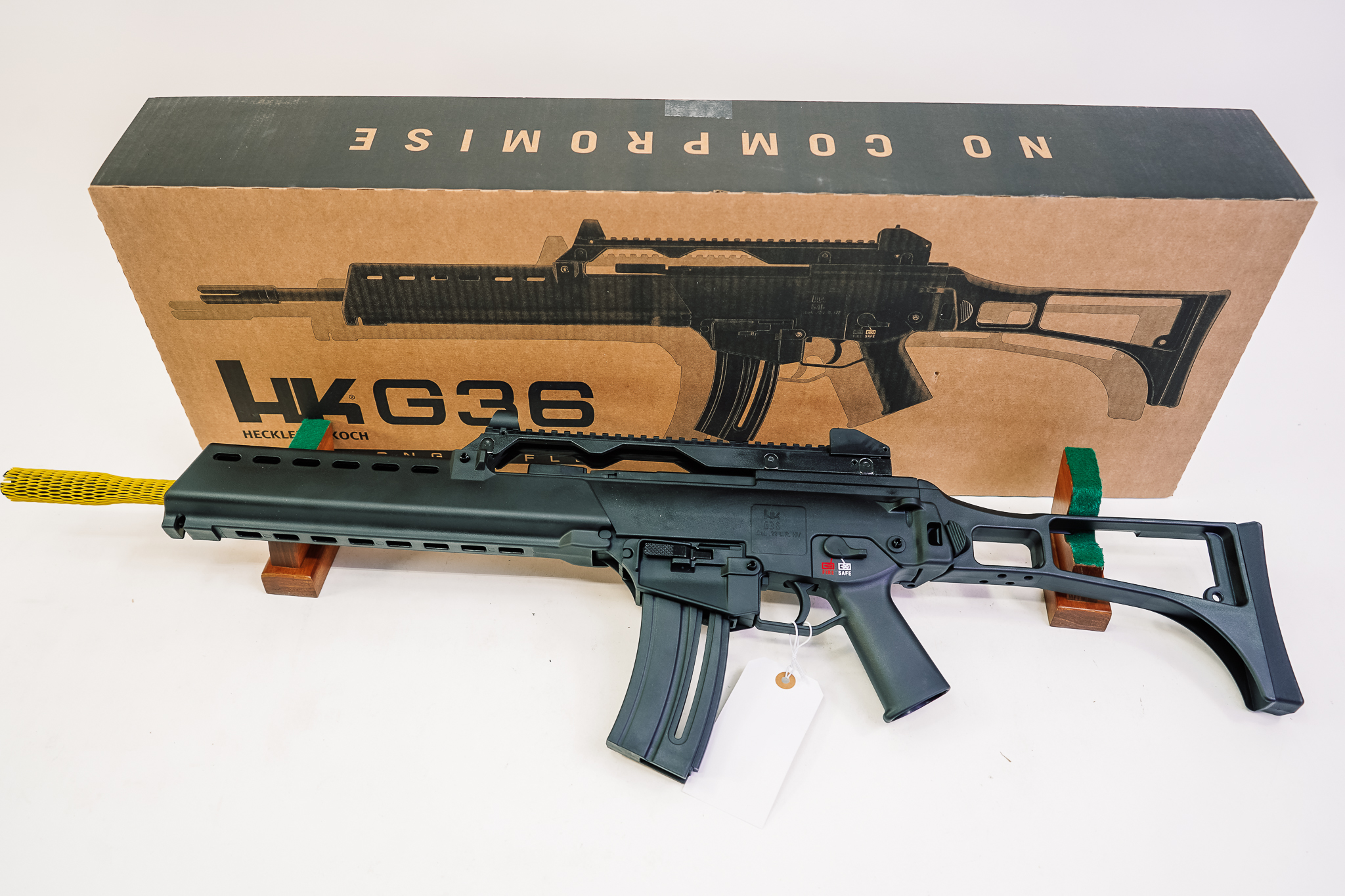HK 81000994 G36 Rifle 22 LR 20+1 16.10" BBL Black Synthetic Stock