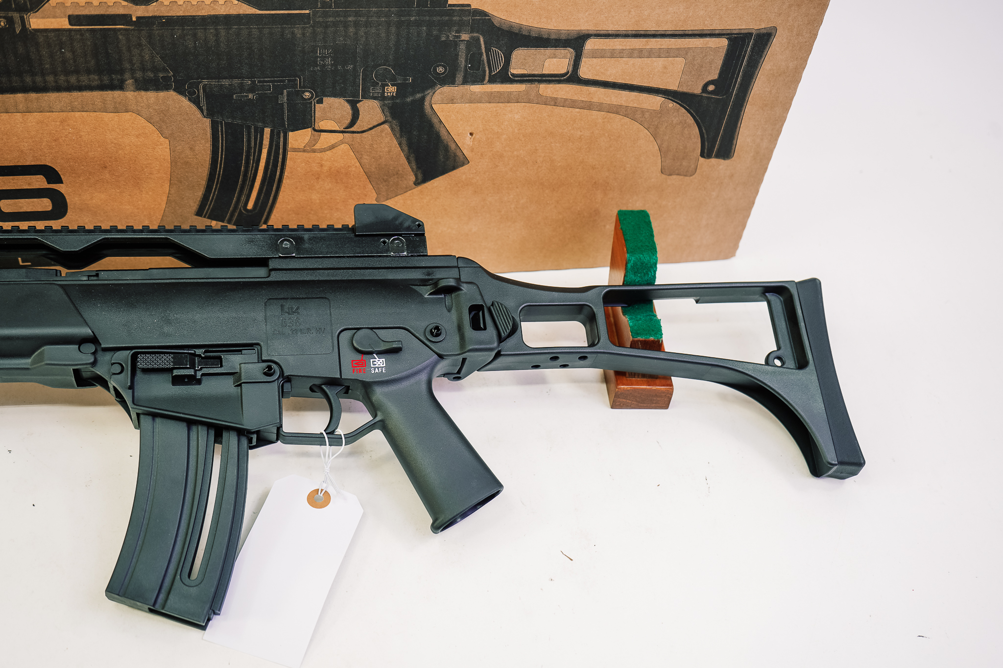 HK 81000994 G36 Rifle 22 LR 20+1 16.10" BBL Black Synthetic Stock